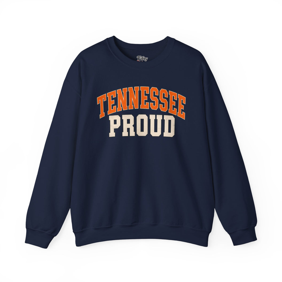 Tennessee Proud Unisex Crewneck Sweatshirt State Name Graphic