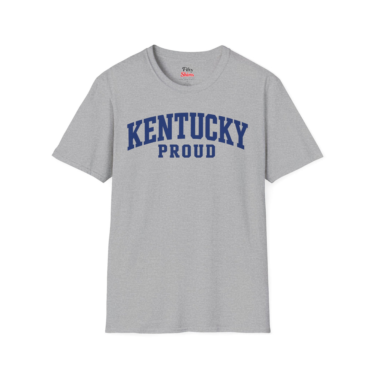 Kentucky Proud Unisex Softstyle T Shirt State Name Graphic Tee
