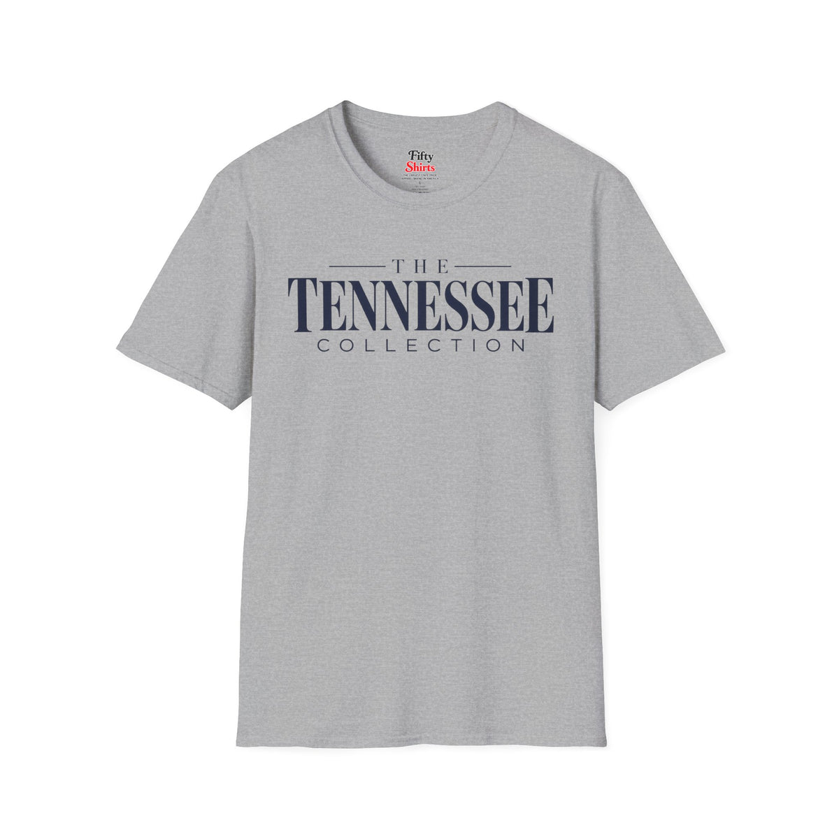 The Tennessee Collection Unisex Softstyle T Shirt State Name Graphic Tee