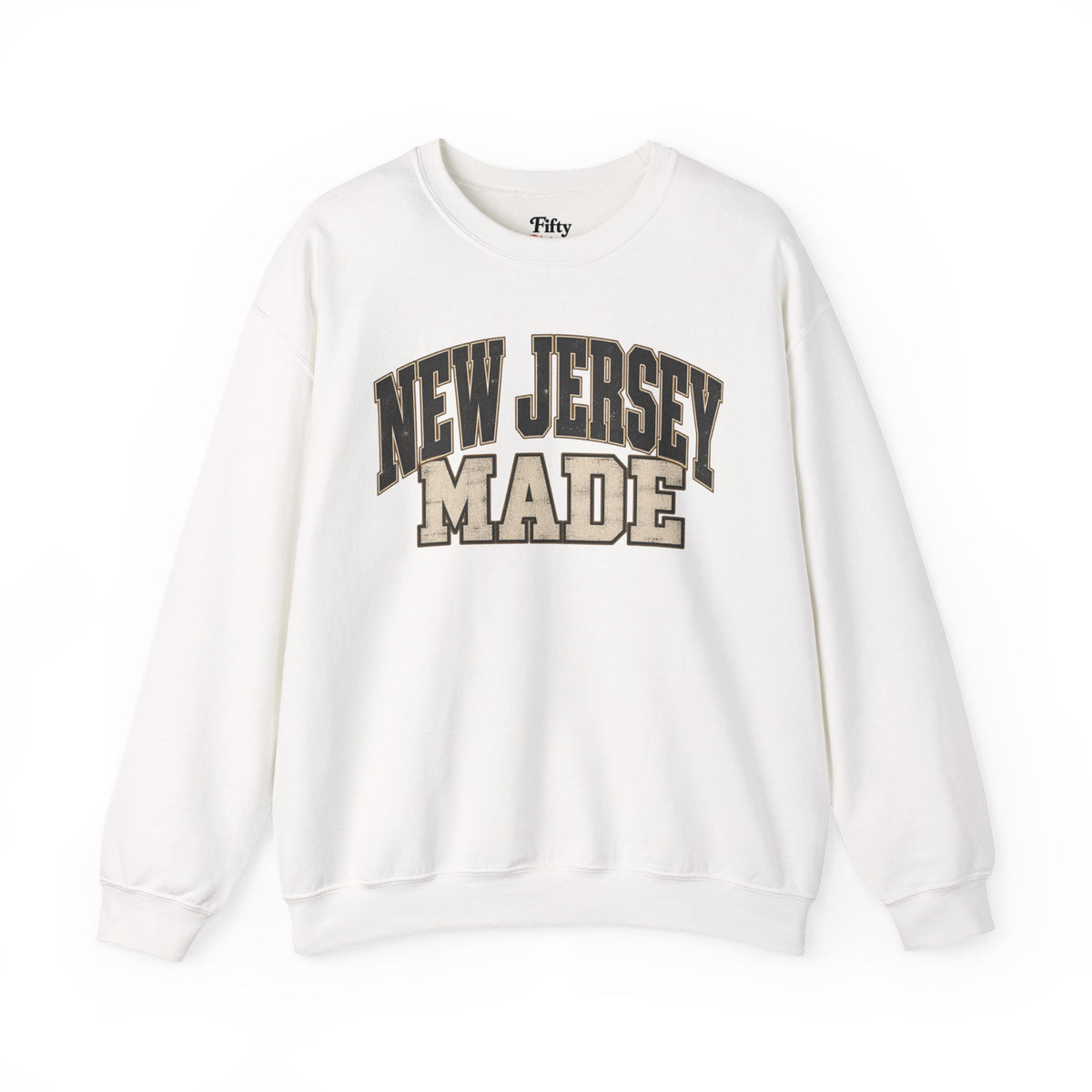 New Jersey made Unisex Crewneck Sweatshirt State Name Graphic