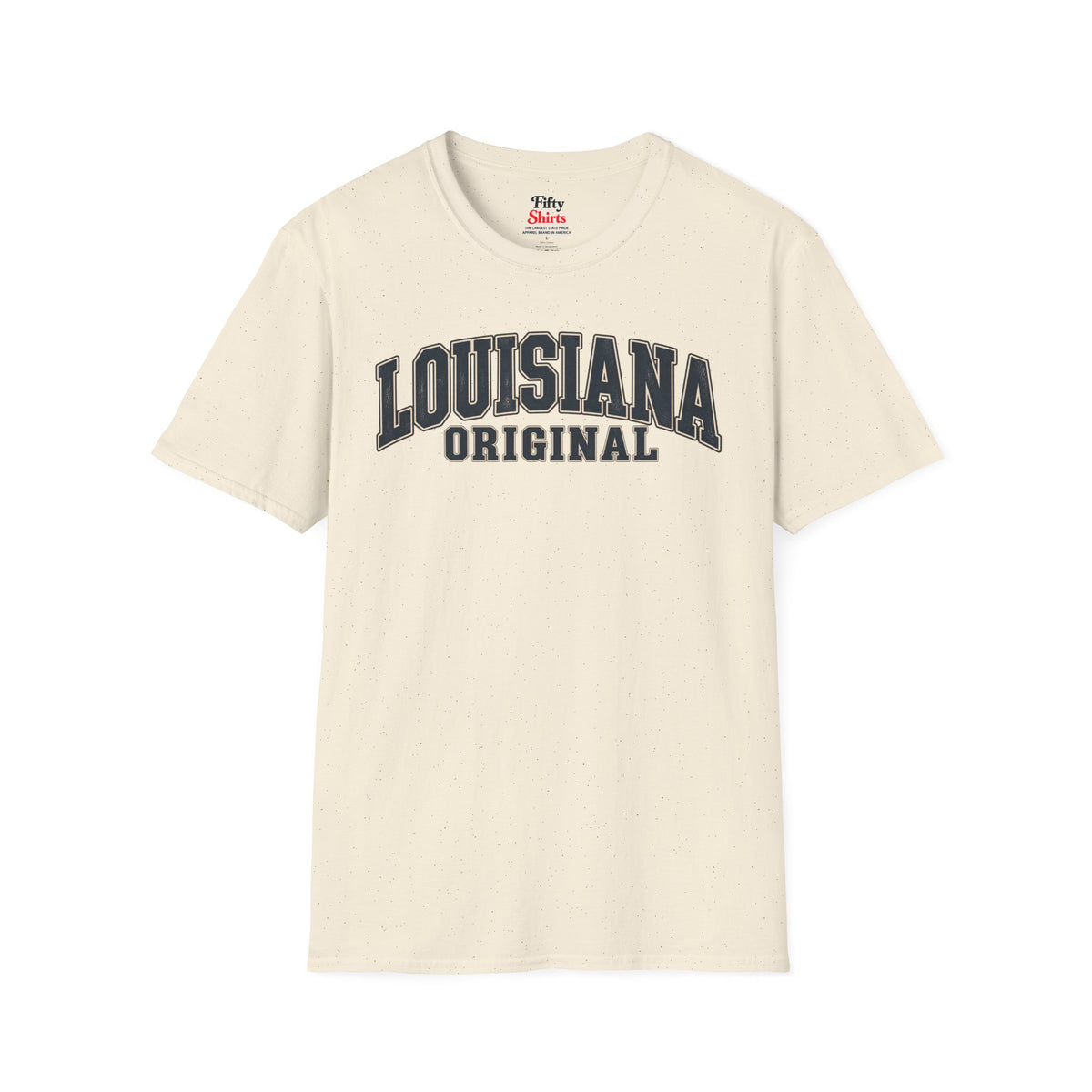 Louisiana Original Unisex Softstyle T Shirt State Name Graphic Tee