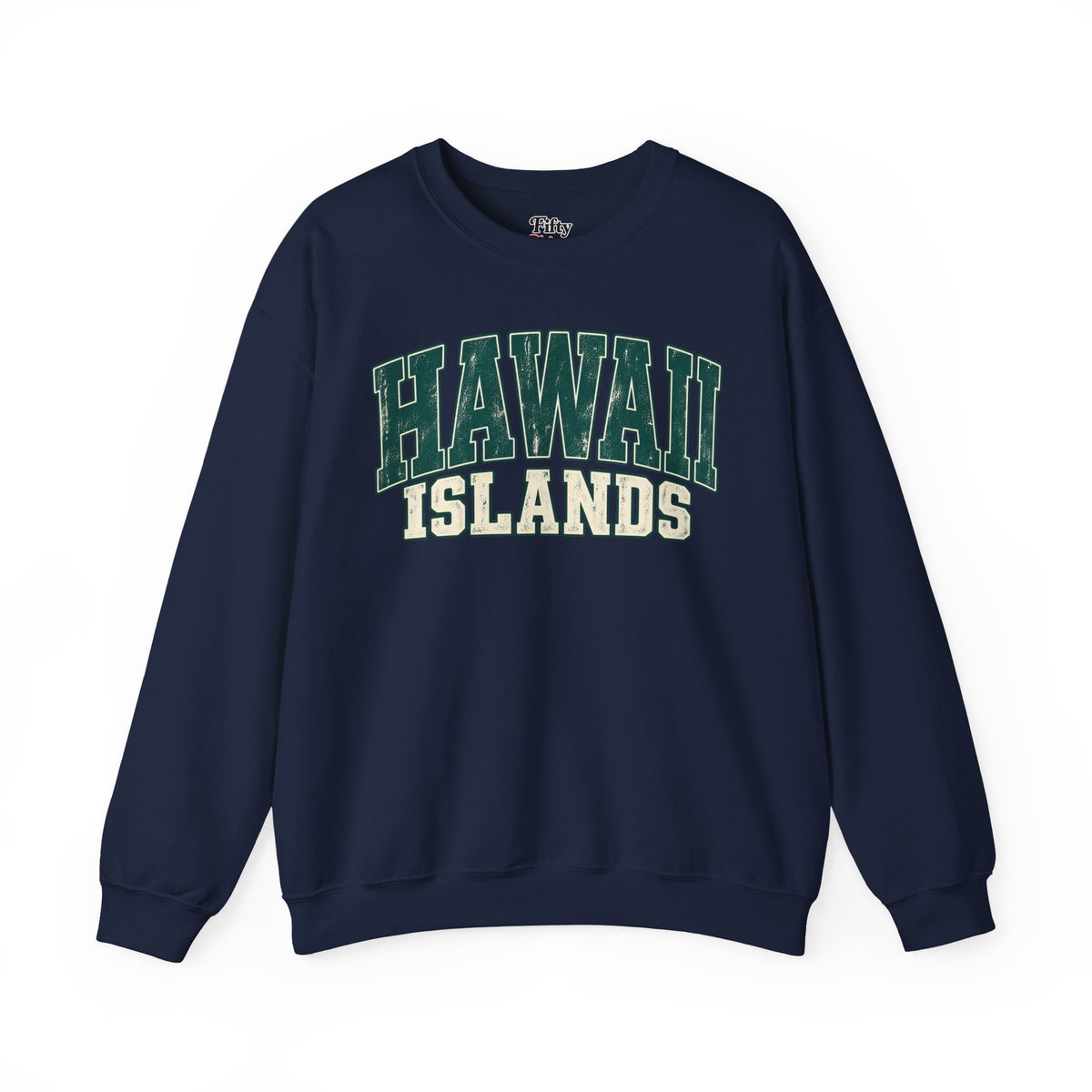 Hawaii Islands Unisex Crewneck Sweatshirt State Name Graphic