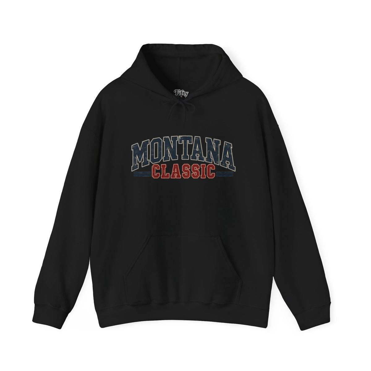 Montana Classic Unisex Hoodie State Name Graphic