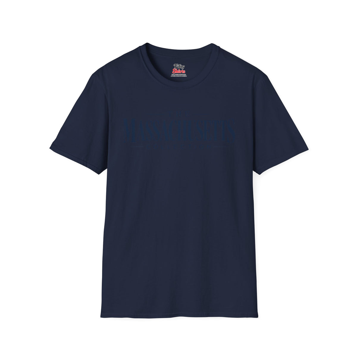 The Massachusetts Collection Unisex Softstyle T Shirt State Name Graphic Tee