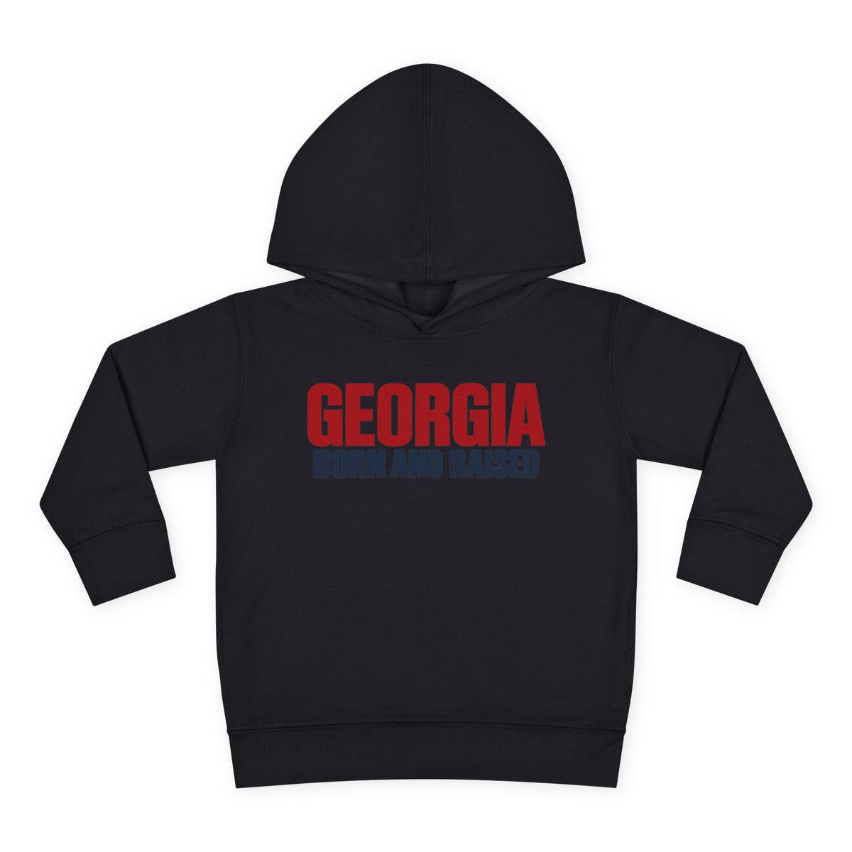 Georgia Born and Raised Minimal Modern Unisex Toddler Pullover Fleece Hoodie