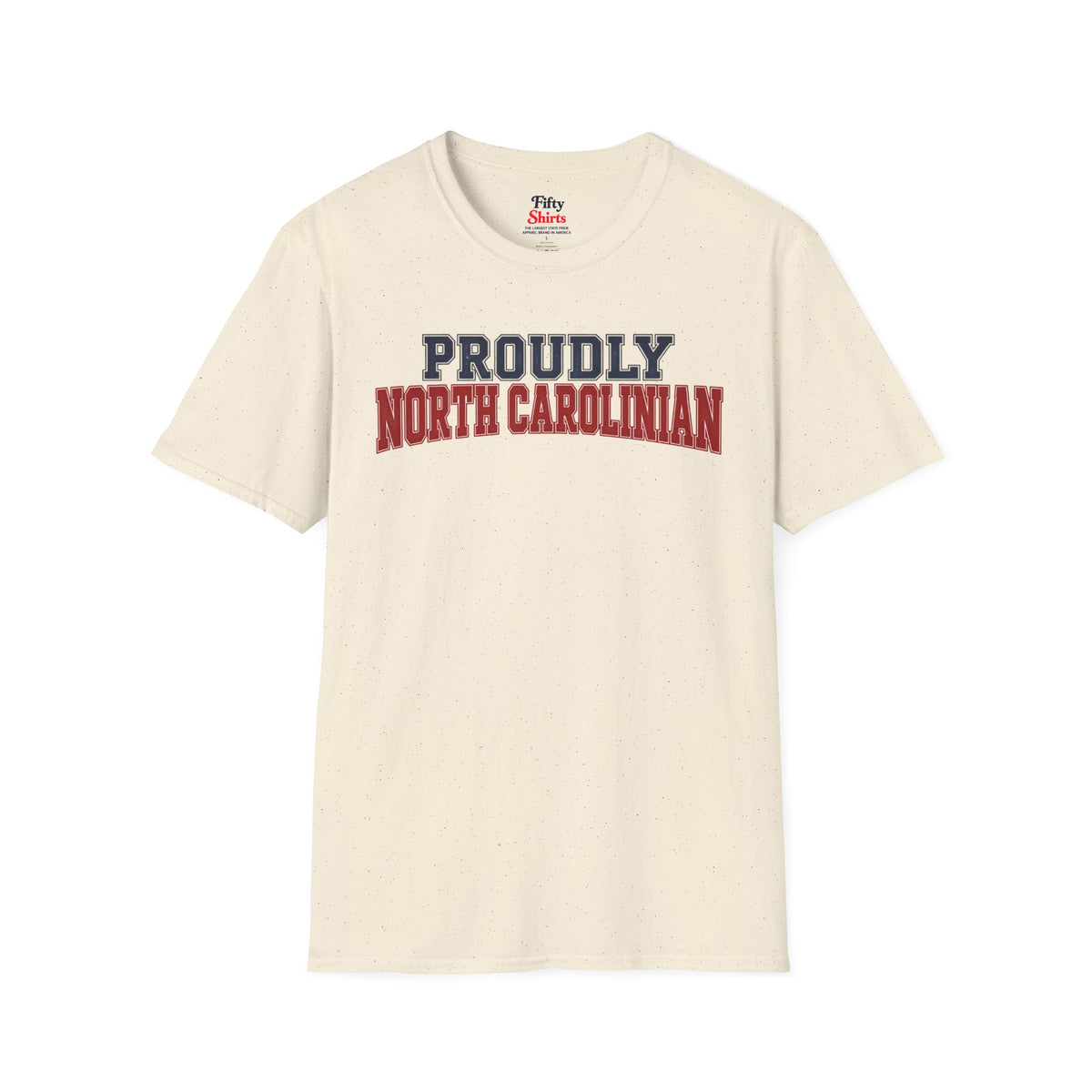 Proudly North Carolinian Carolina Unisex Softstyle T Shirt State Name Graphic Tee