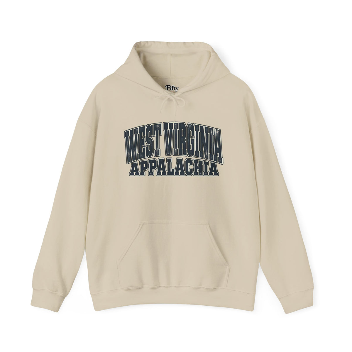 West Virginia Appalachia Unisex Hoodie State Name Graphic