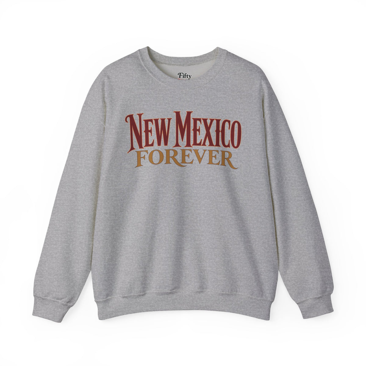 New Mexico Forever Unisex Crewneck Sweatshirt State Name Graphic