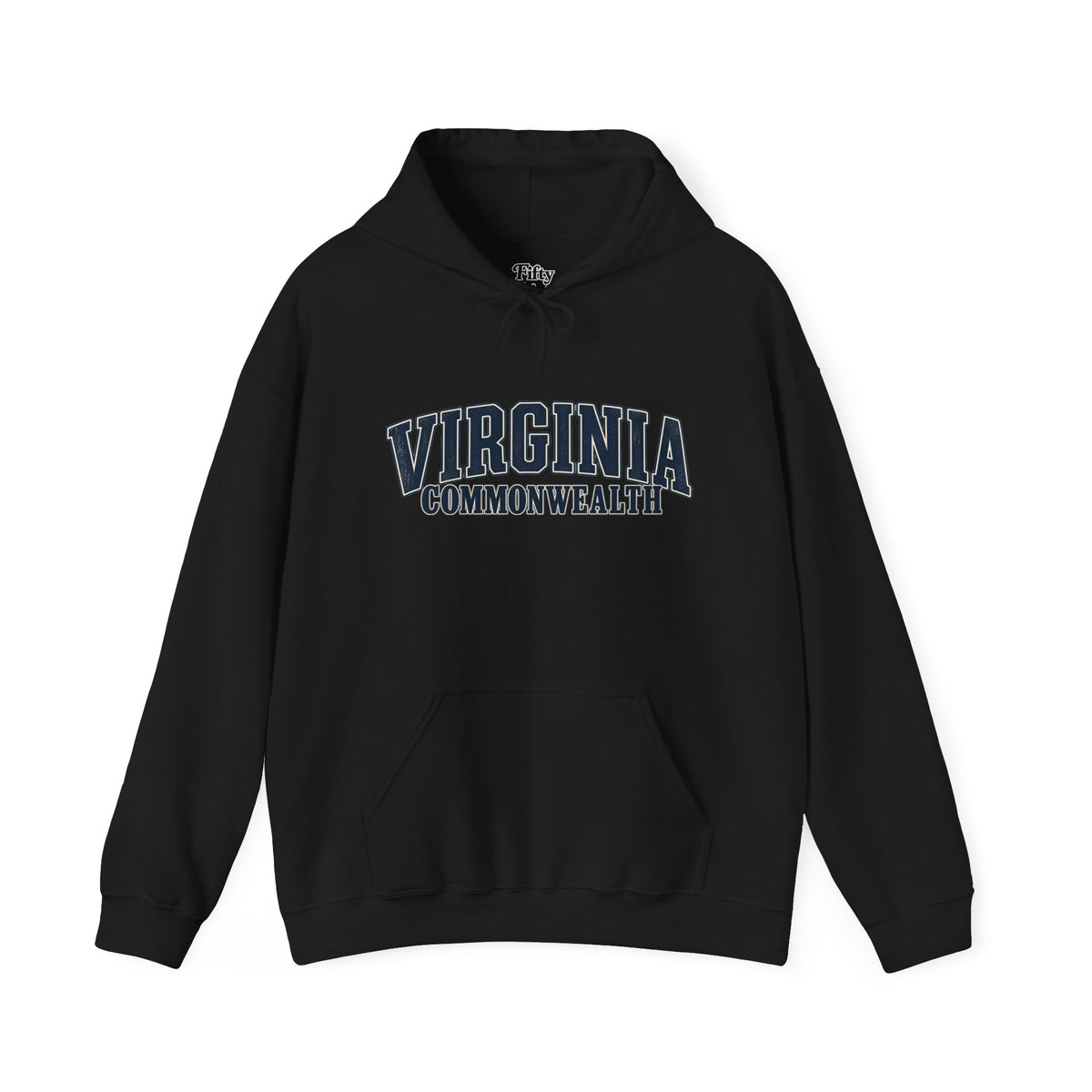 Virginia Commonweatlh Unisex Hoodie State Name Graphic
