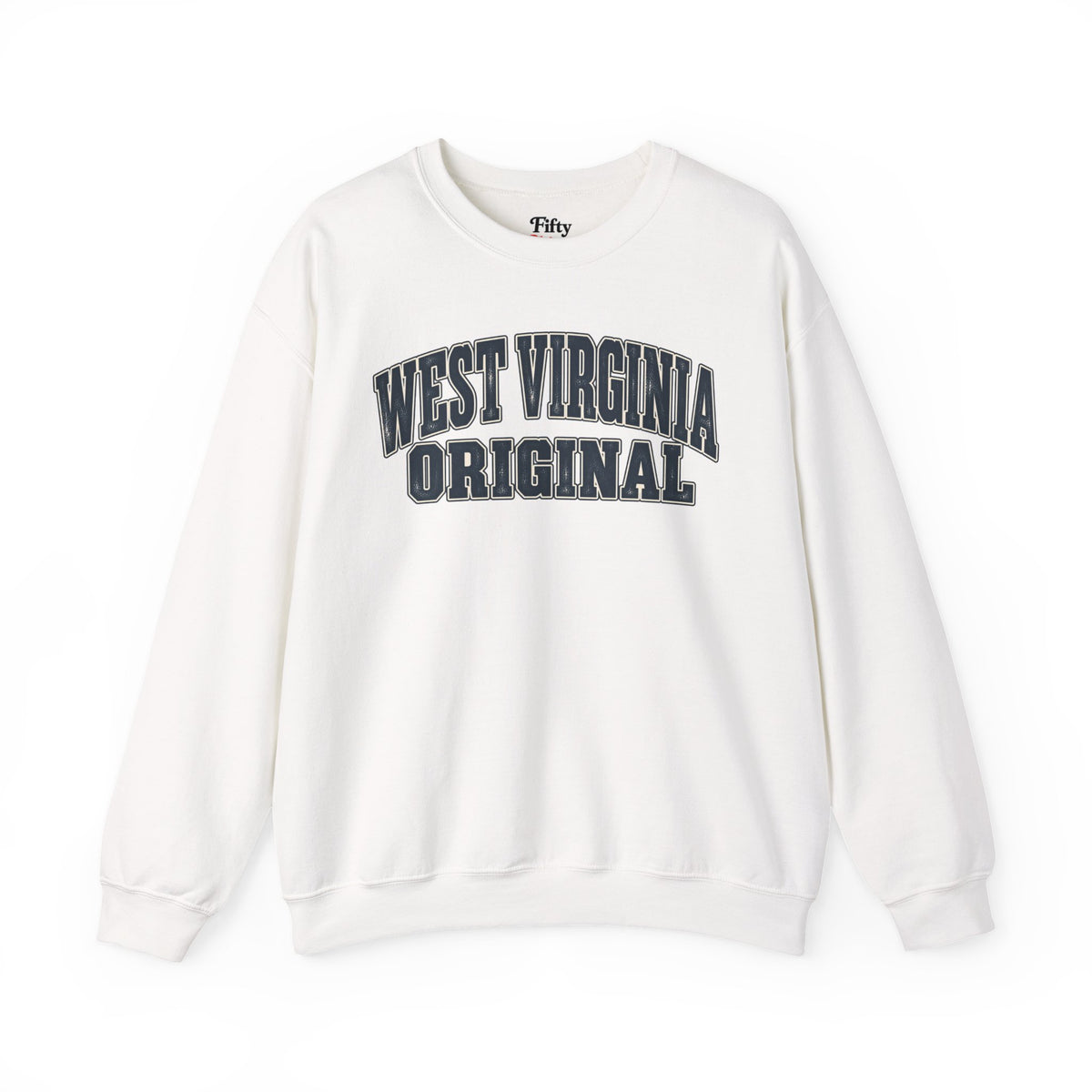 West Virginia Original Unisex Crewneck Sweatshirt State Name Graphic