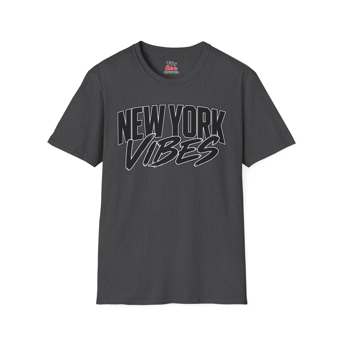 New York Vibes Unisex Softstyle T Shirt State Name Graphic Tee