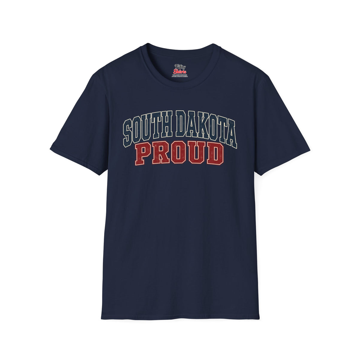 South Dakota Proud Unisex Softstyle T Shirt State Name Graphic Tee
