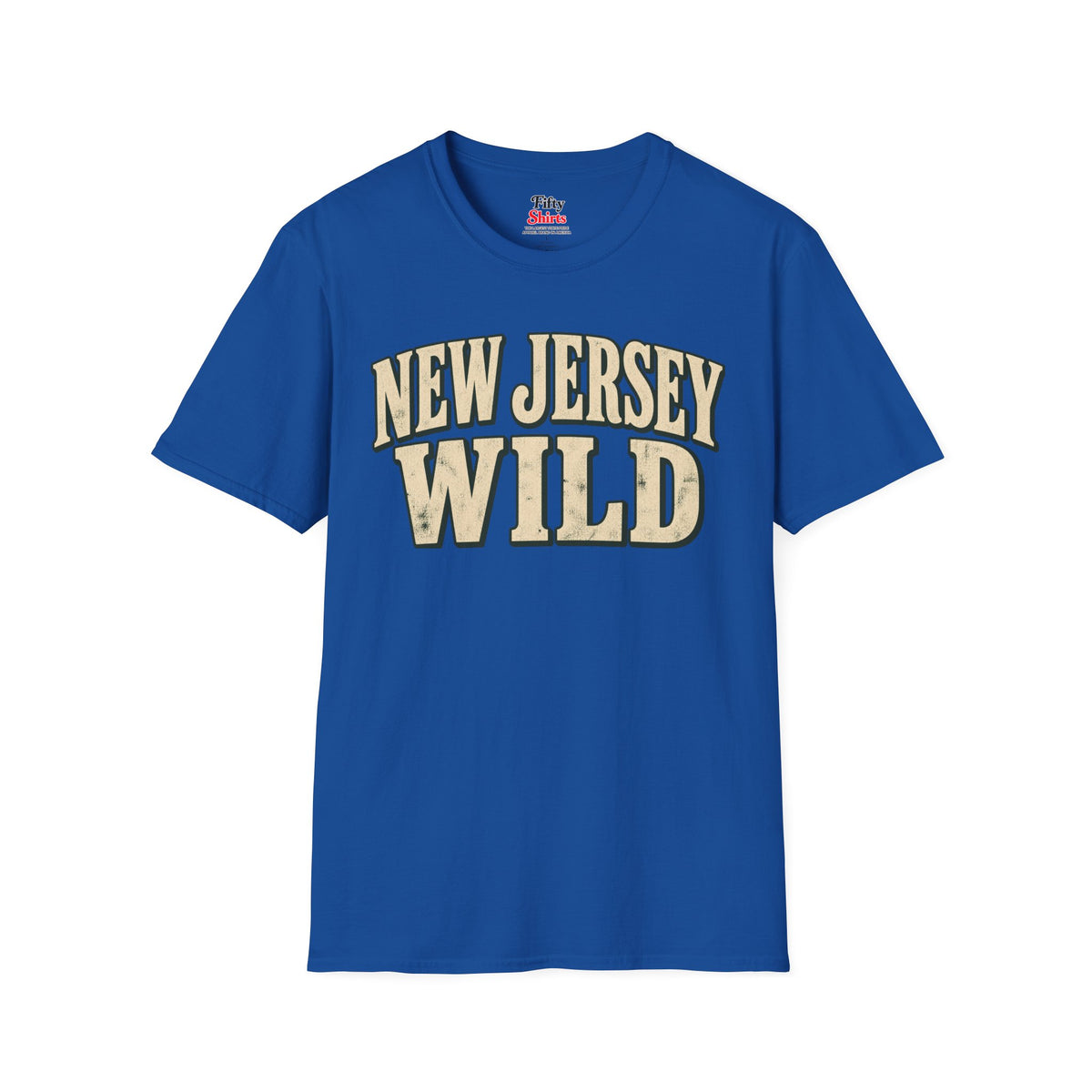 New Jersey Wild Unisex Softstyle T Shirt State Name Graphic Tee