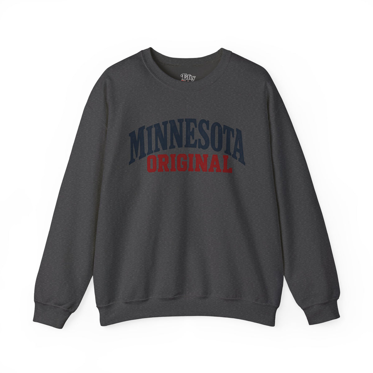 Minnesota Original Unisex Crewneck Sweatshirt State Name Graphic