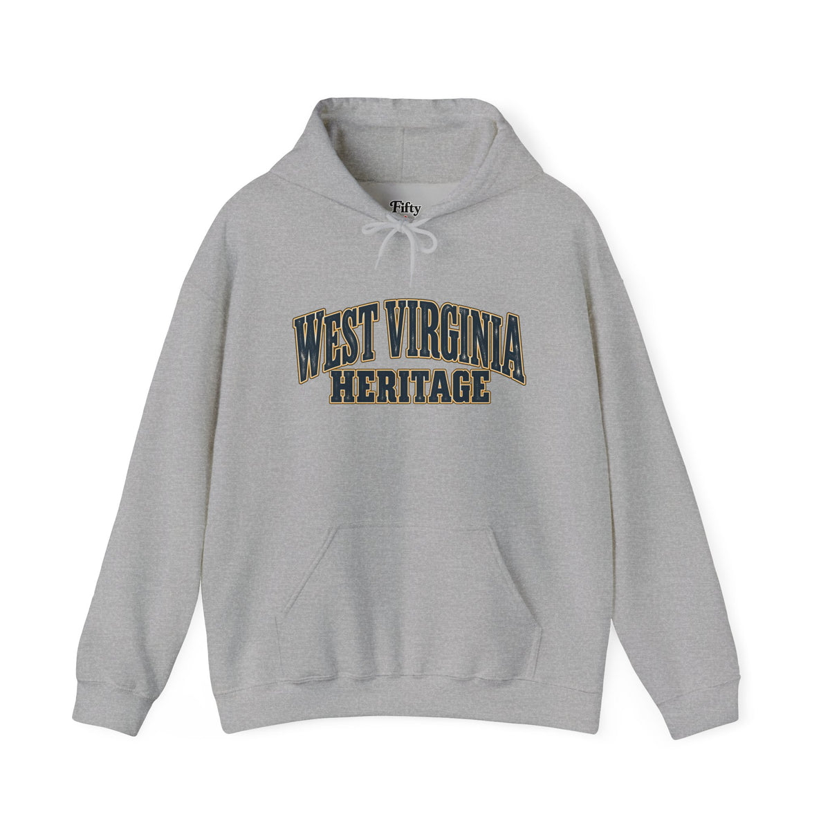 West Virginia Heritage Unisex Hoodie State Name Graphic