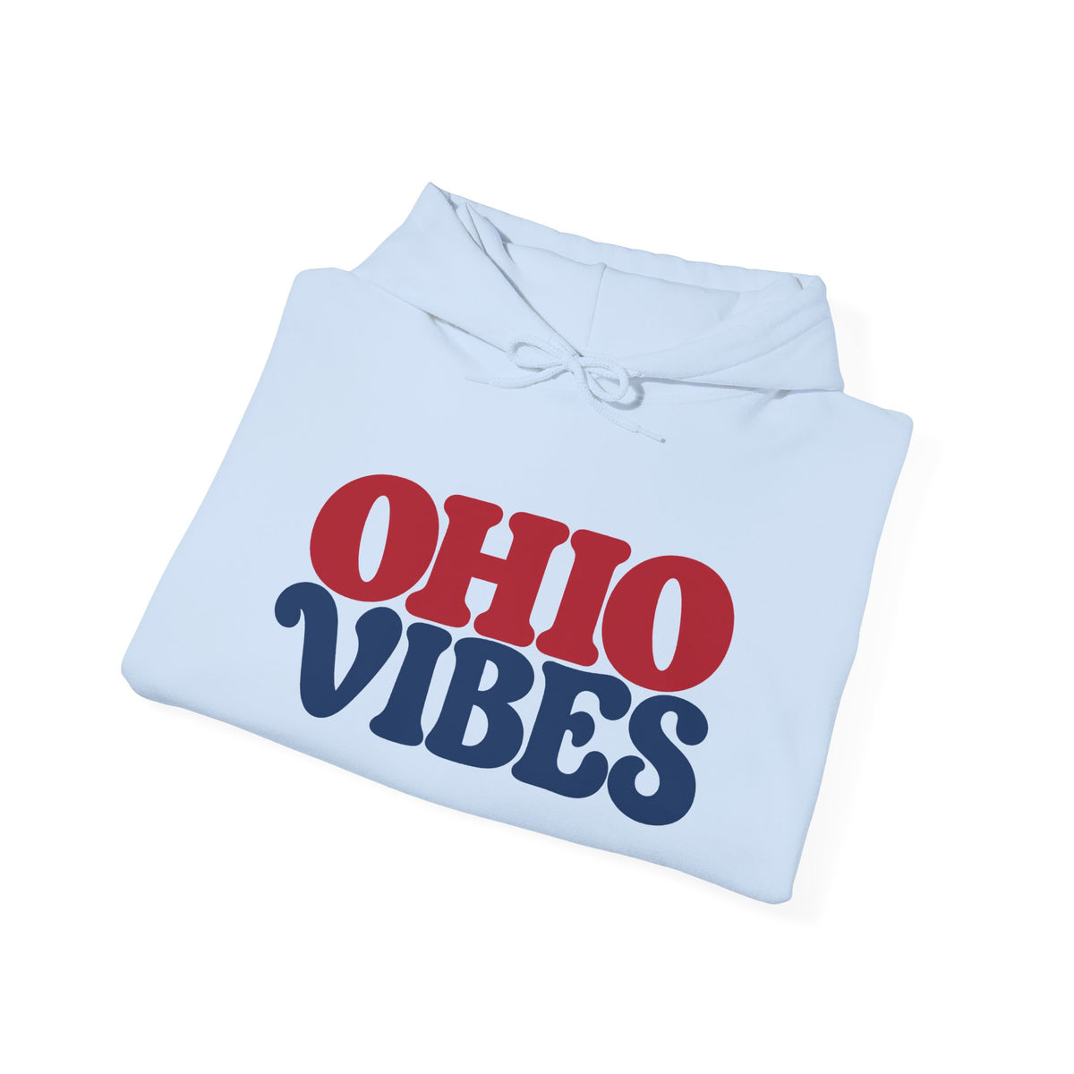 Ohio Vibes Unisex Hoodie State Name Graphic