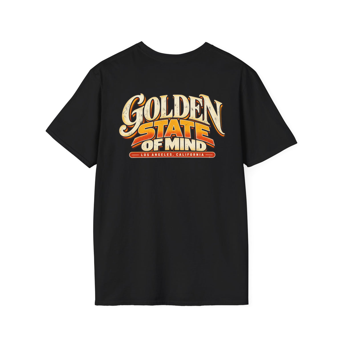 Golden State Of Mind Los Angeles Unisex Softstyle Graphic Tee