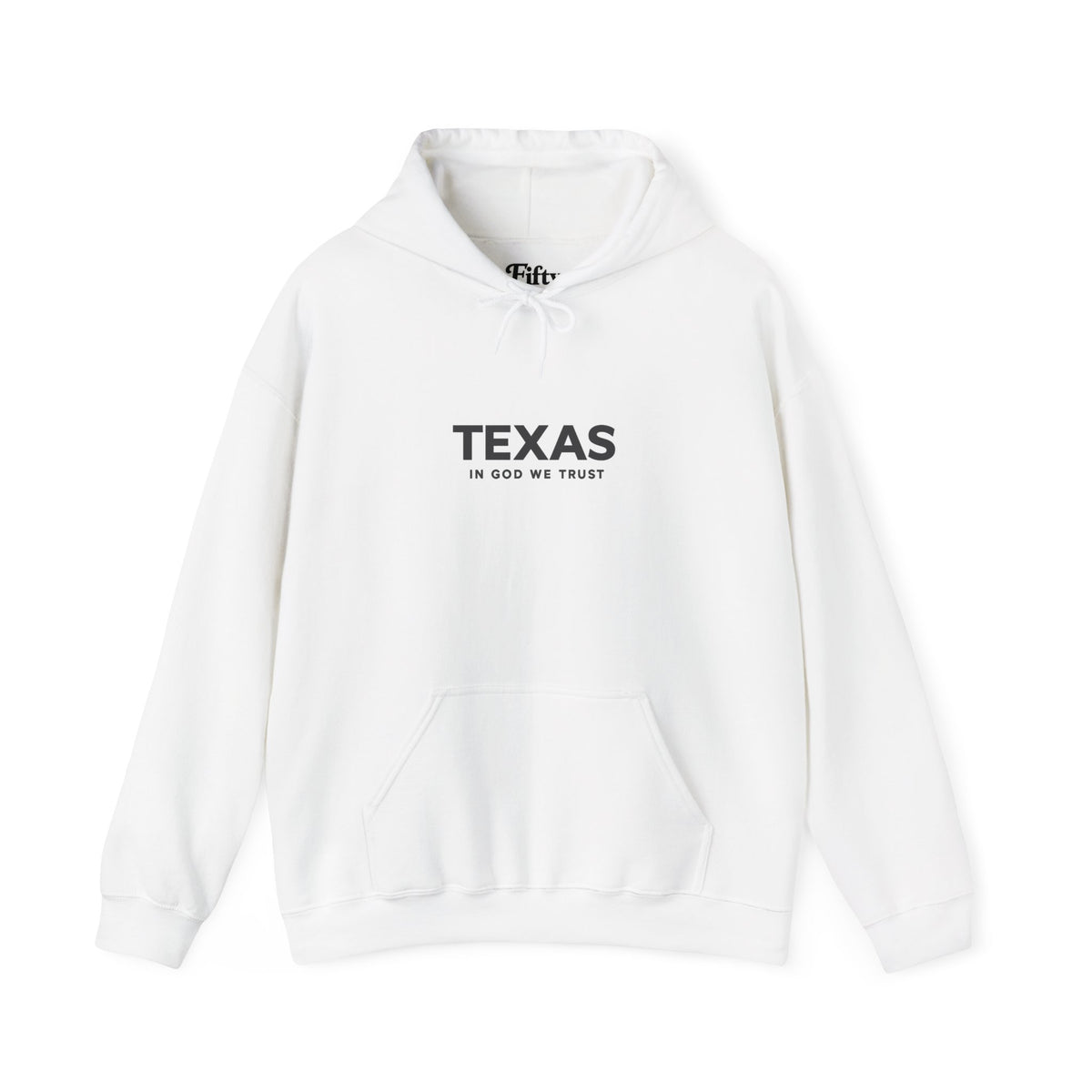 Texas All State In God We Trust Unisex Hooded Sweatshirt