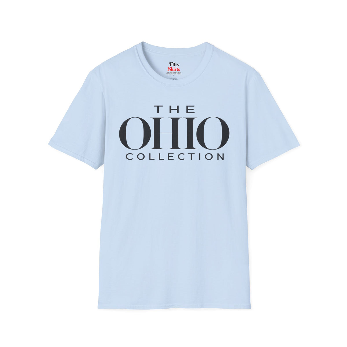 The Ohio Collection Unisex Softstyle T Shirt State Name Graphic Tee