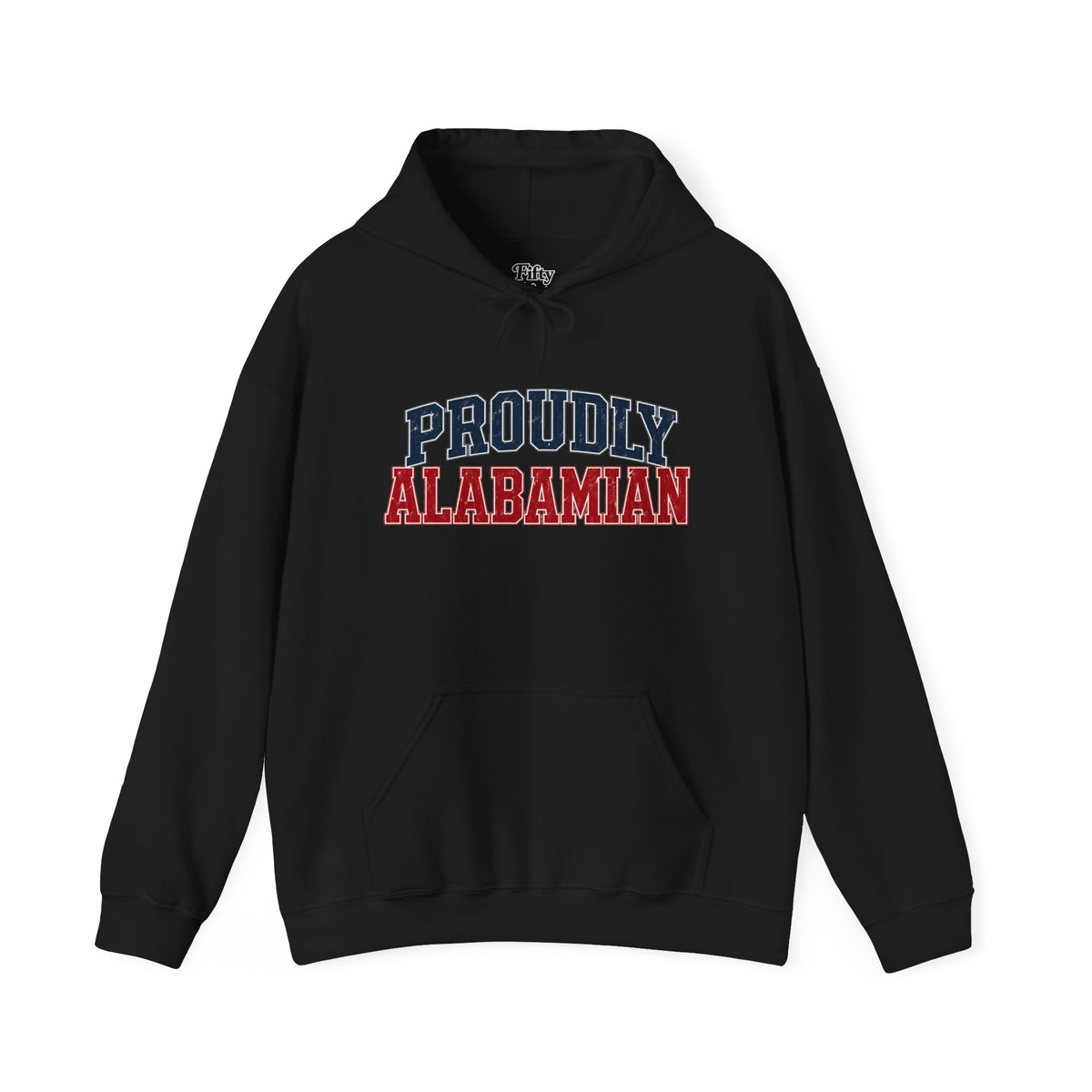 Proudly Alabamian Alabama Unisex Hoodie State Name Graphic