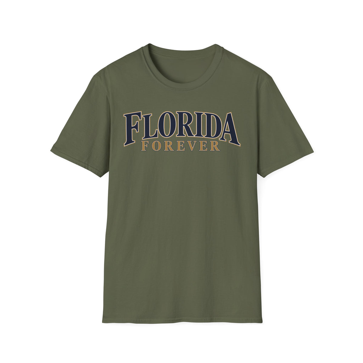 Florida Forever Unisex Softstyle T Shirt State Name Graphic Tee