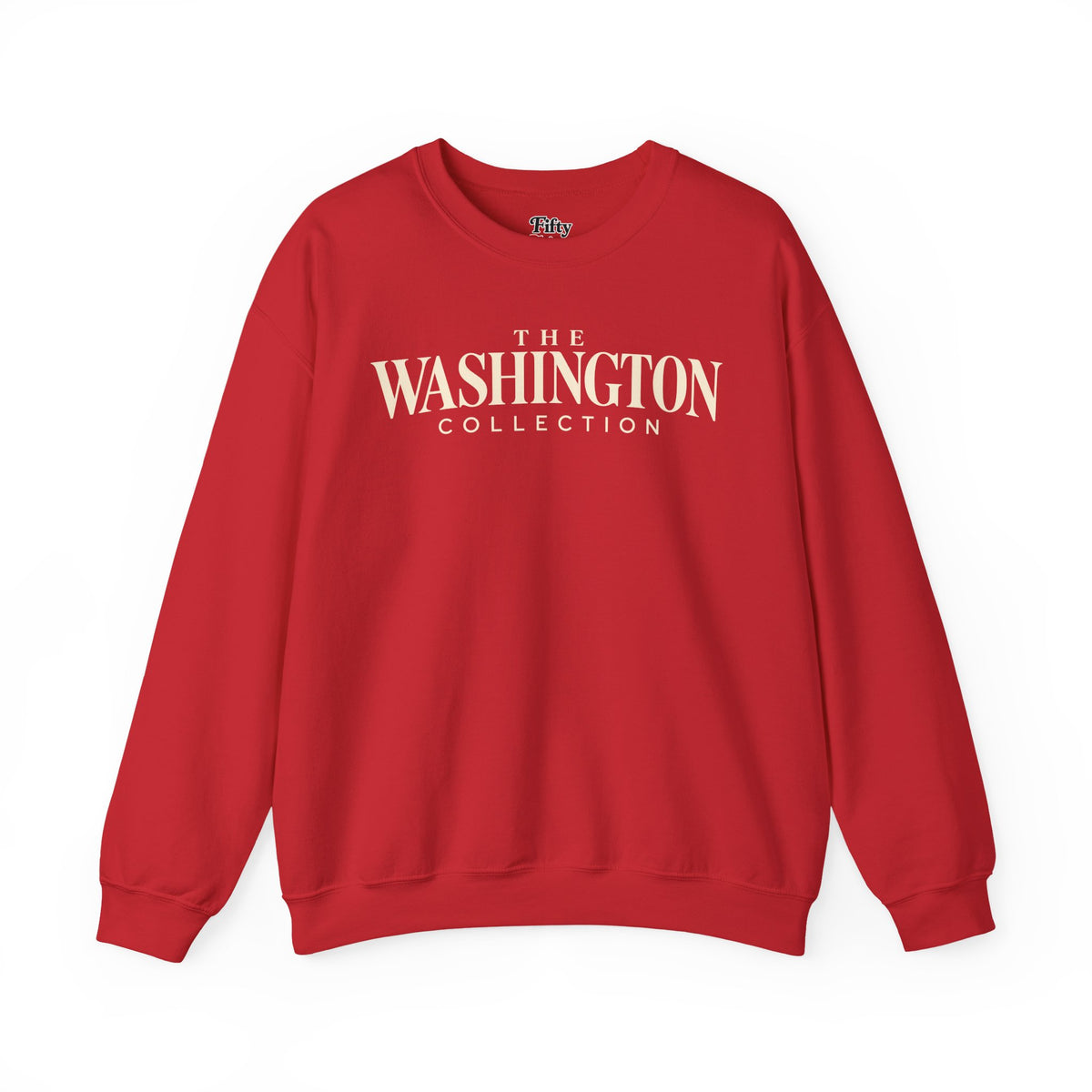 The Washington Collection Unisex Crewneck Sweatshirt State Name Graphic