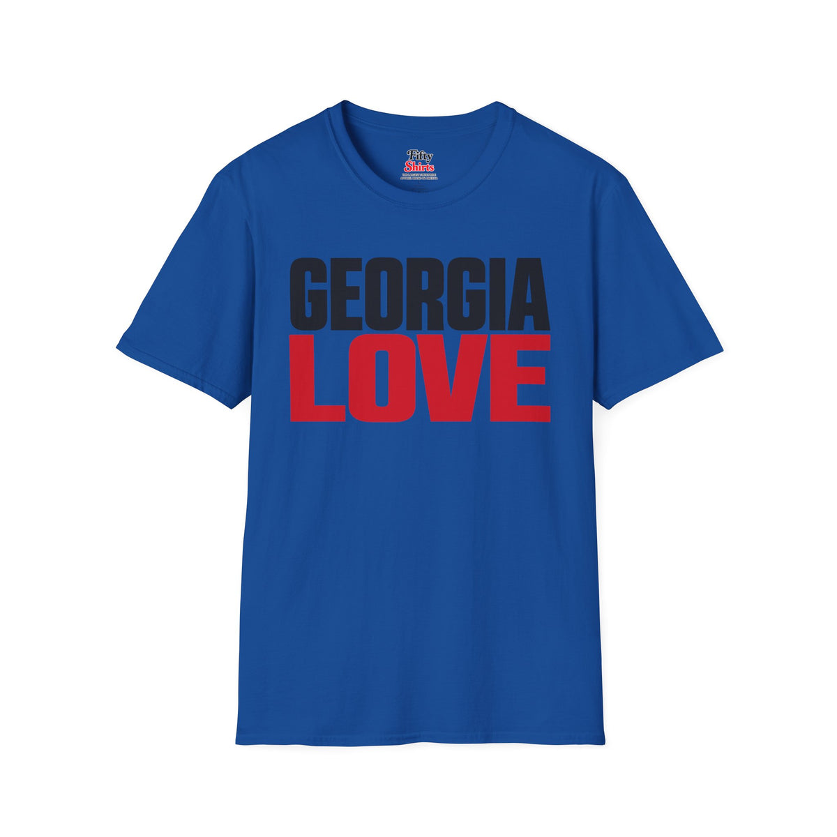Georgia Love Unisex Softstyle T Shirt State Name Graphic Tee