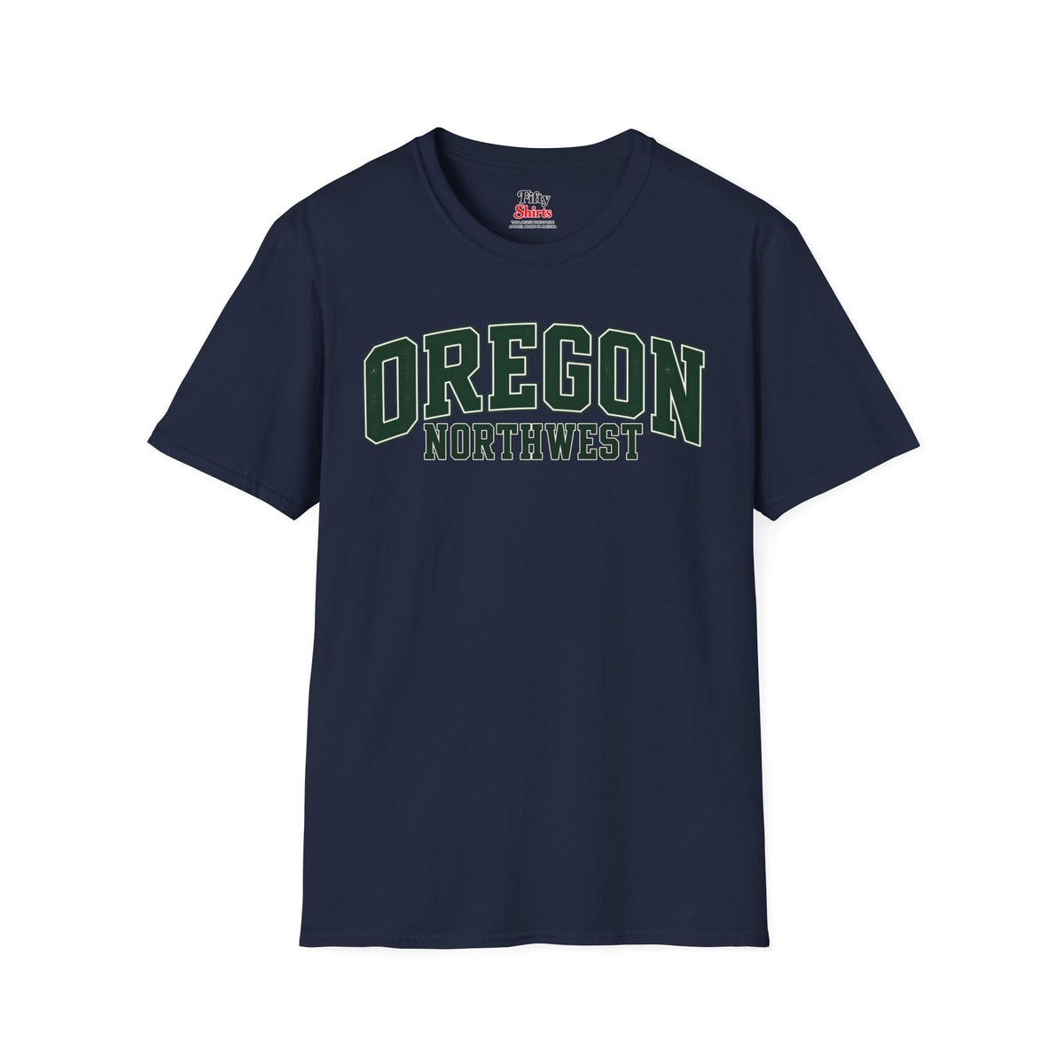 Oregon Northwest Unisex Softstyle T Shirt State Name Graphic Tee