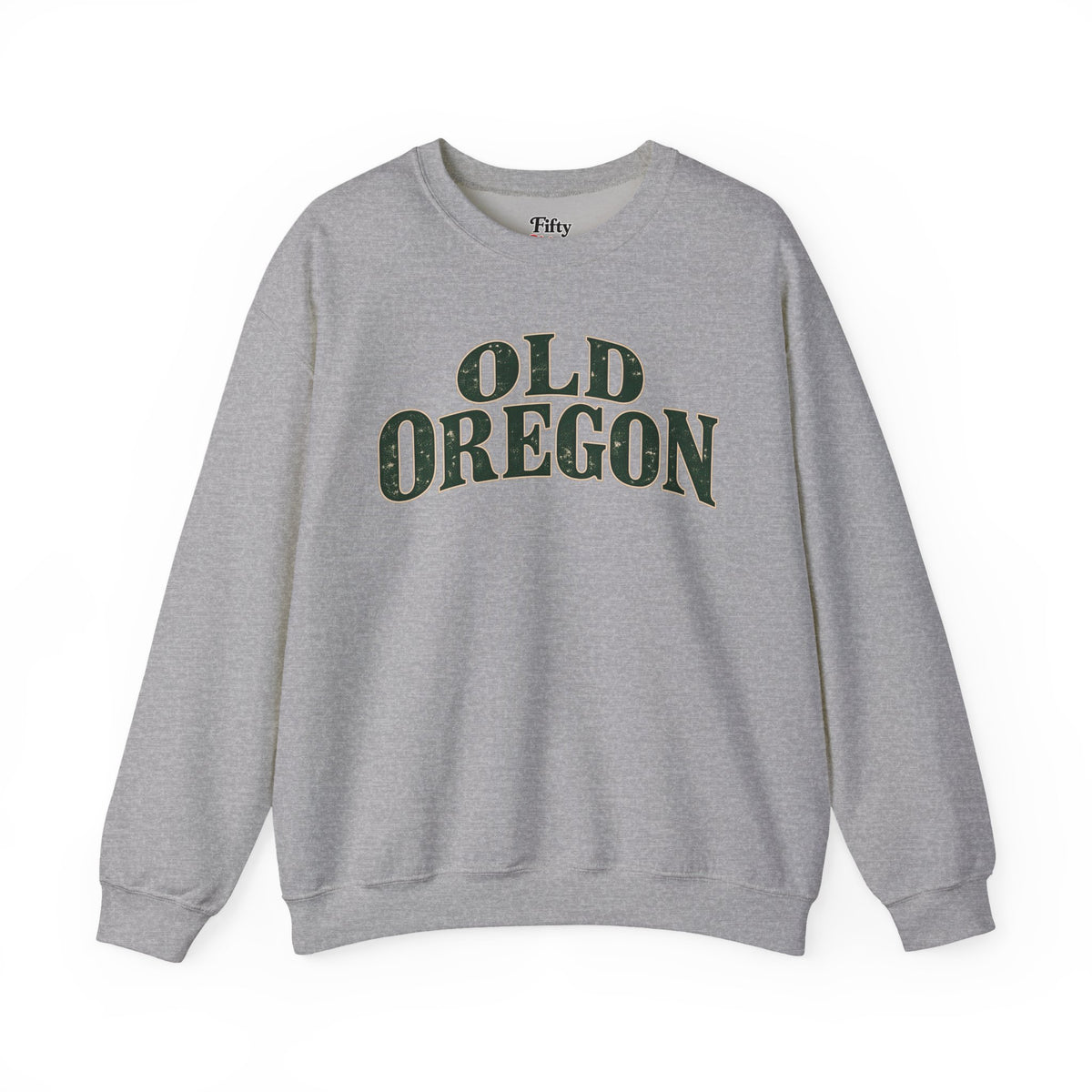 Old Oregon Unisex Crewneck Sweatshirt State Name Graphic