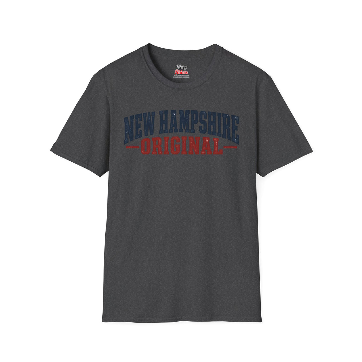 New Hampshire Original Unisex Softstyle T Shirt State Name Graphic Tee