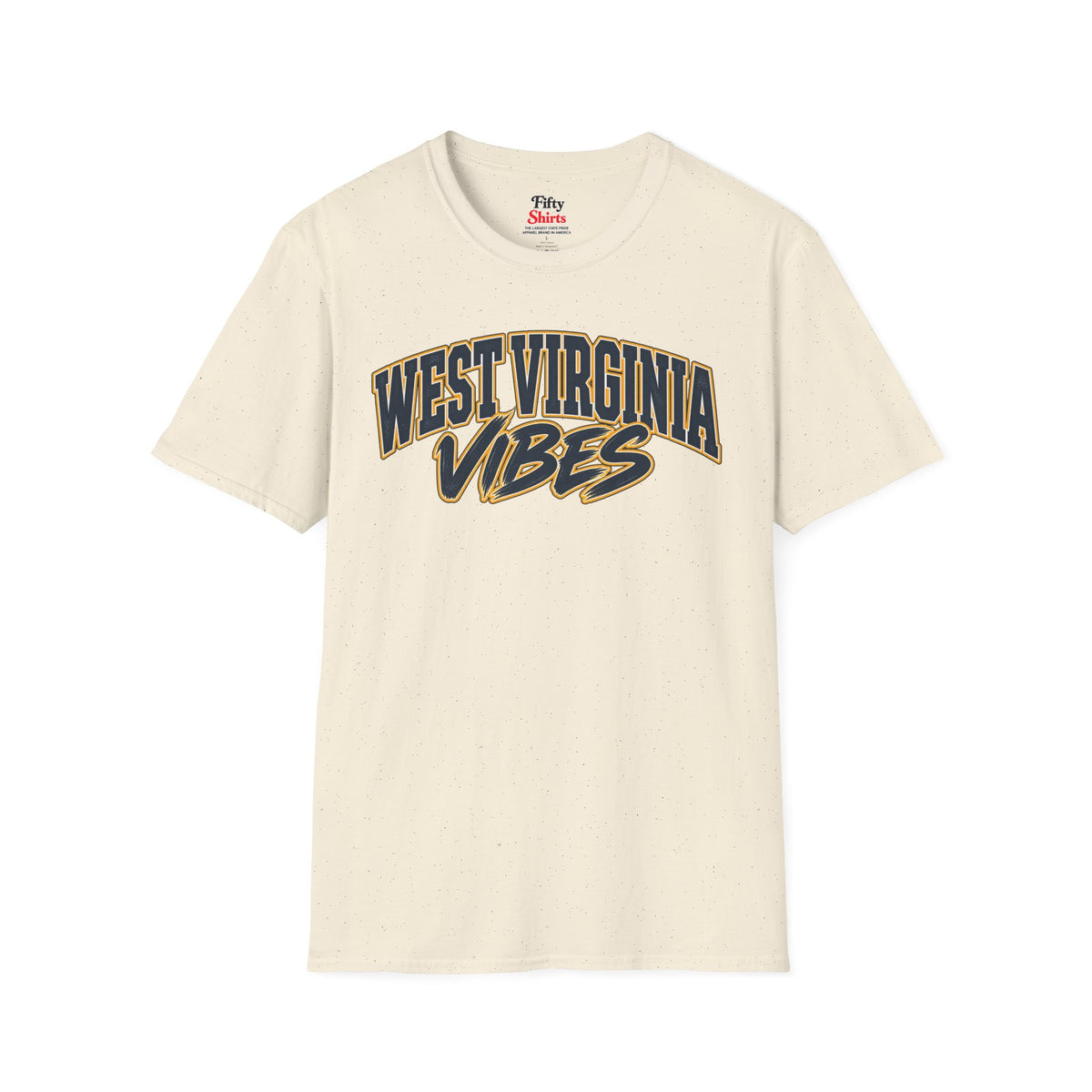 West Virginia Vibes Unisex Softstyle T Shirt State Name Graphic Tee