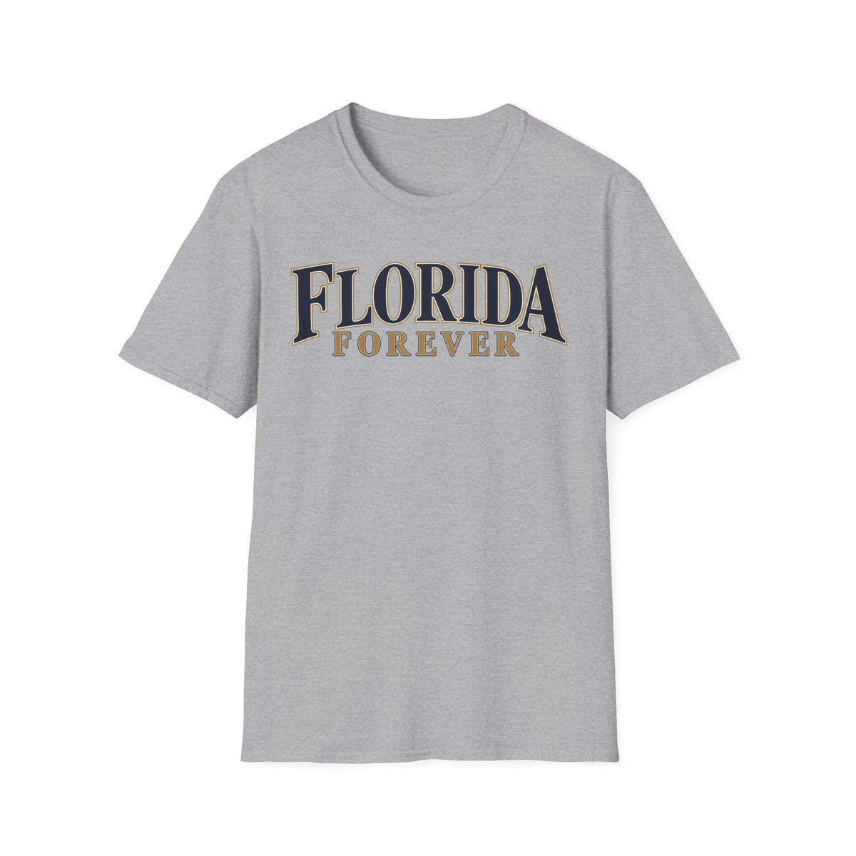 Florida Forever Unisex Softstyle T Shirt State Name Graphic Tee