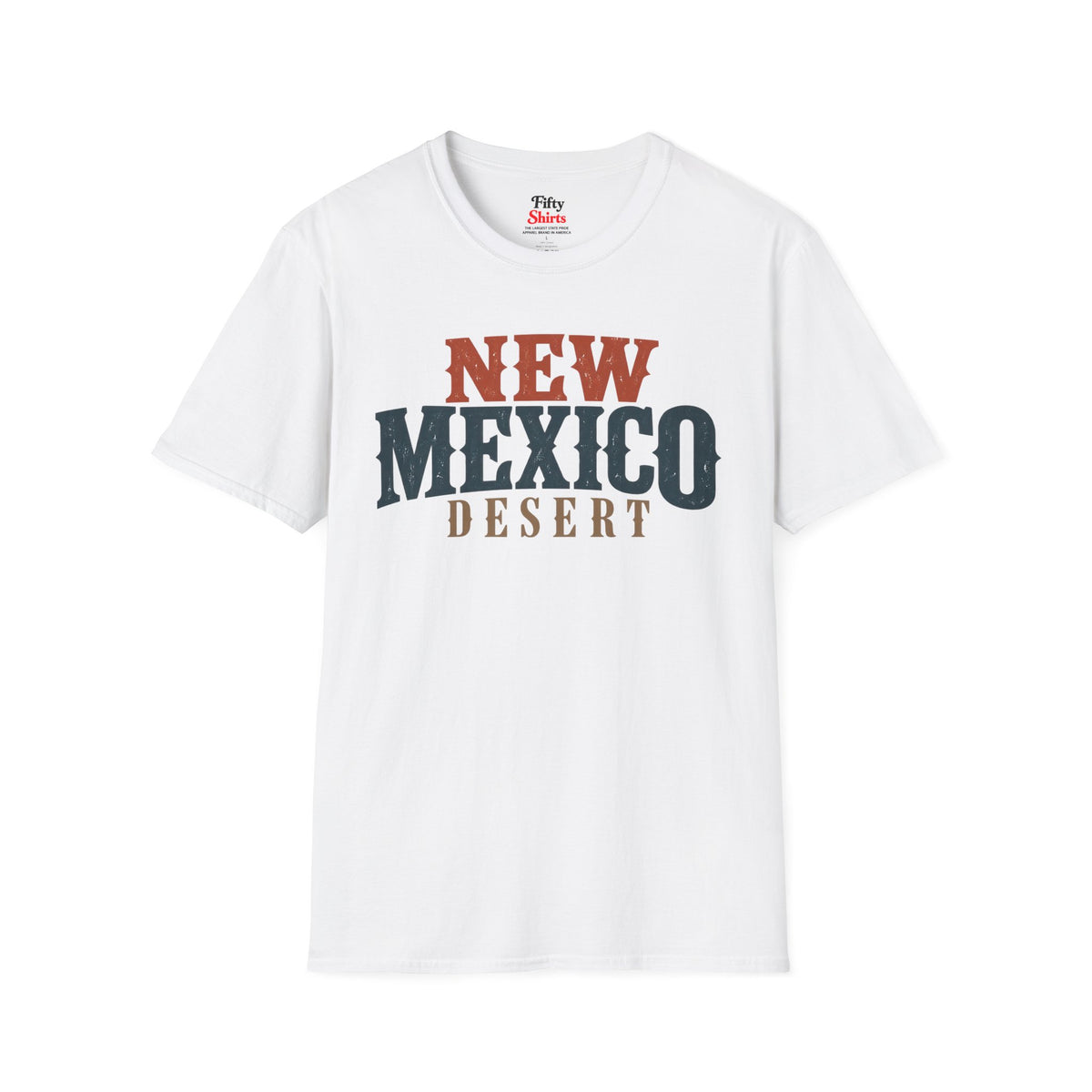 New Mexico Desert Unisex Softstyle T Shirt State Name Graphic Tee
