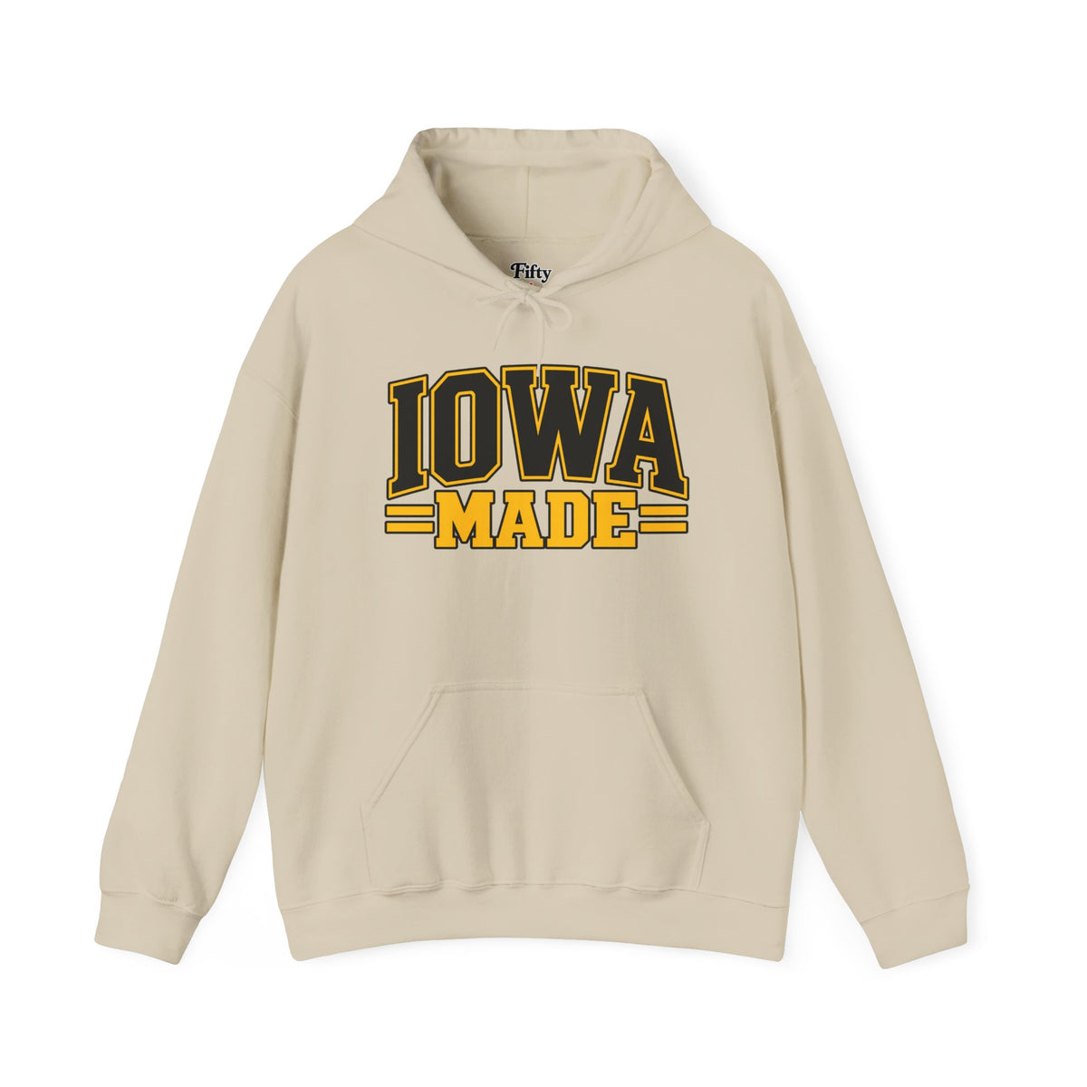 Iowa Made Unisex Hoodie State Name Graphic