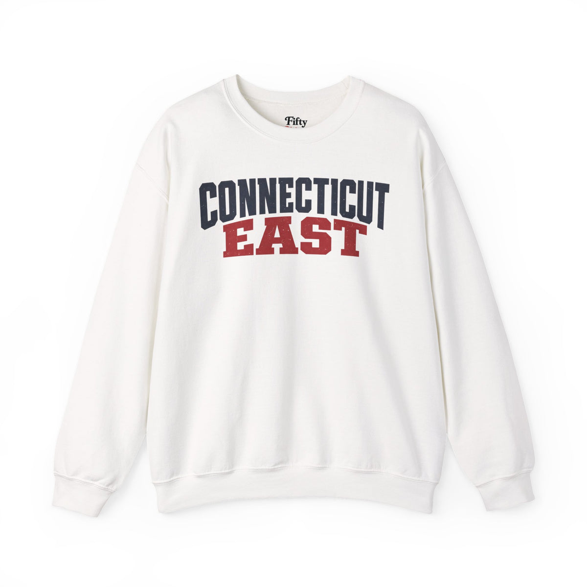 Connecticut East Unisex Crewneck Sweatshirt State Name Graphic