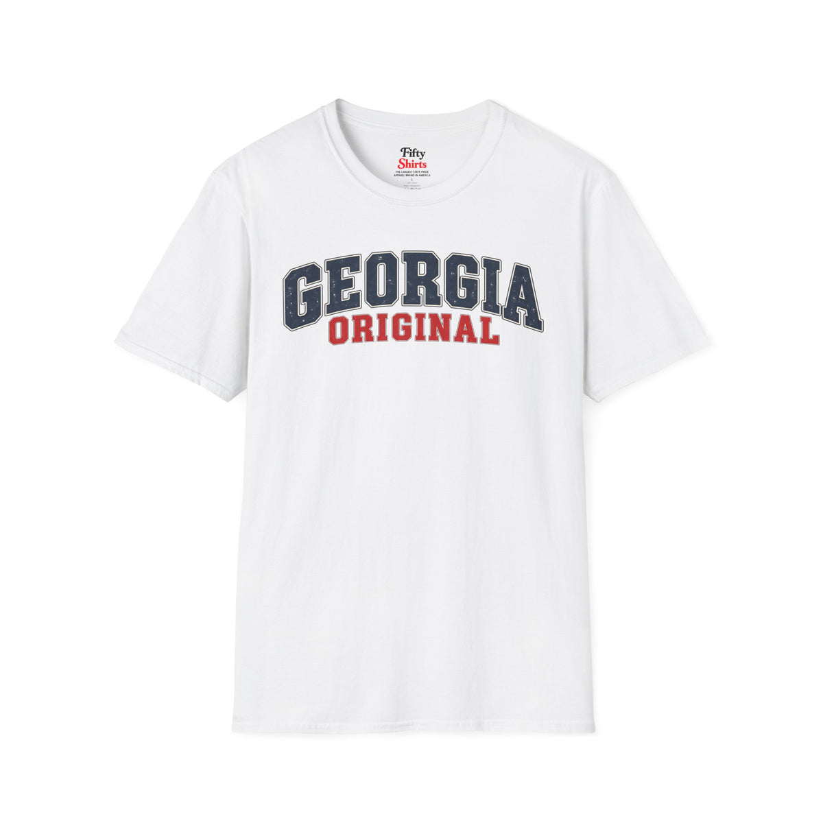Georgia Original Unisex Softstyle T Shirt State Name Graphic Tee