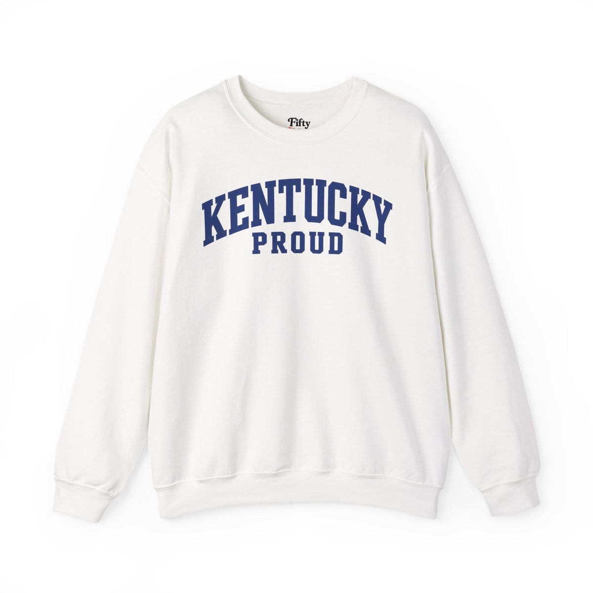 Kentucky Proud Unisex Crewneck Sweatshirt State Name Graphic