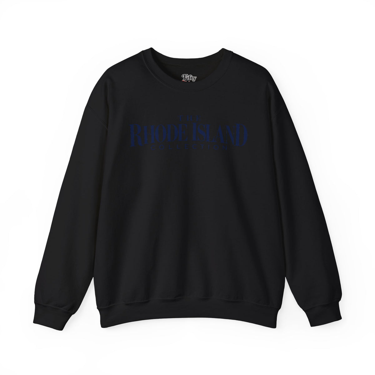 The Rhode Island Collection Unisex Crewneck Sweatshirt State Name Graphic
