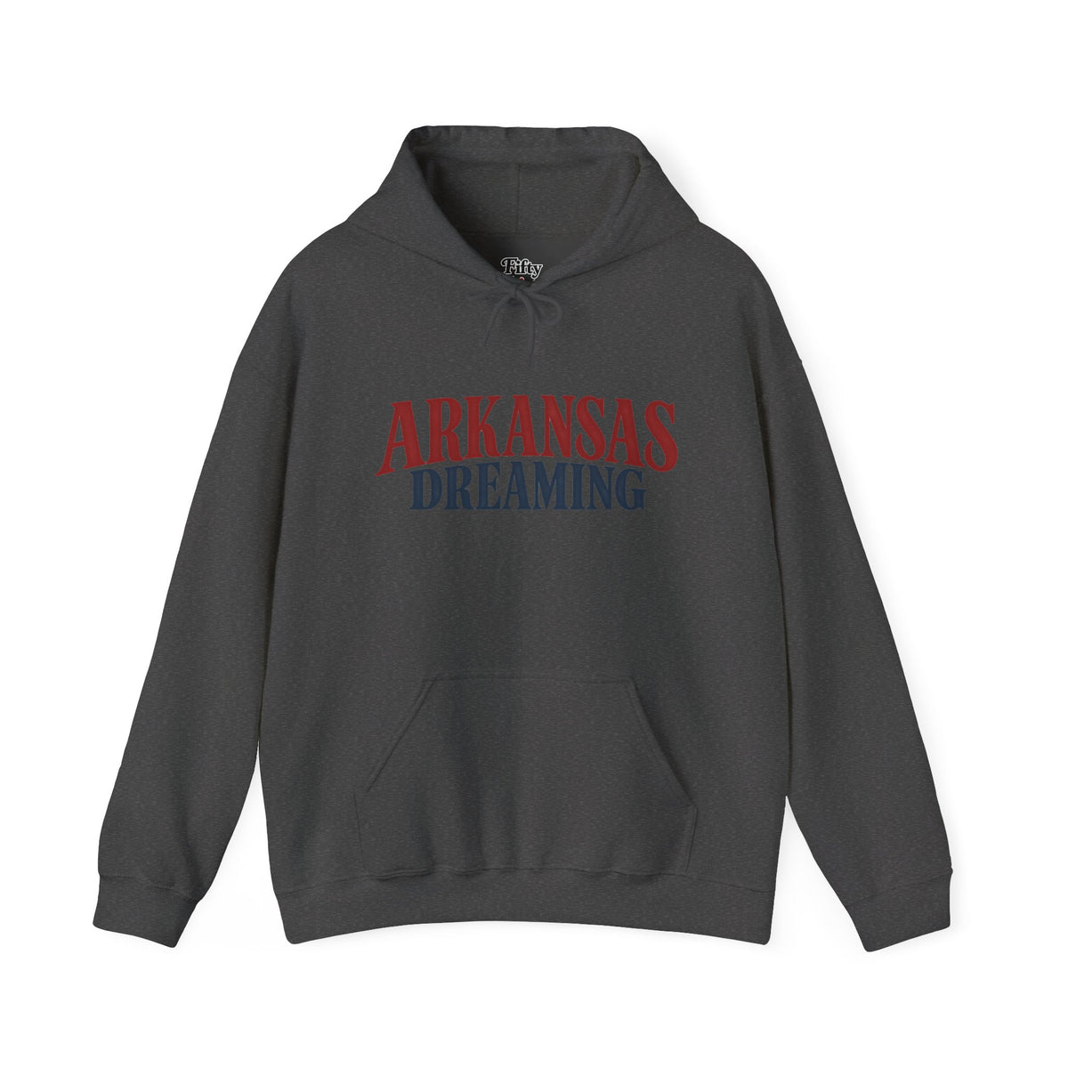 Arkansas Dreaming Unisex Hoodie State Name Graphic