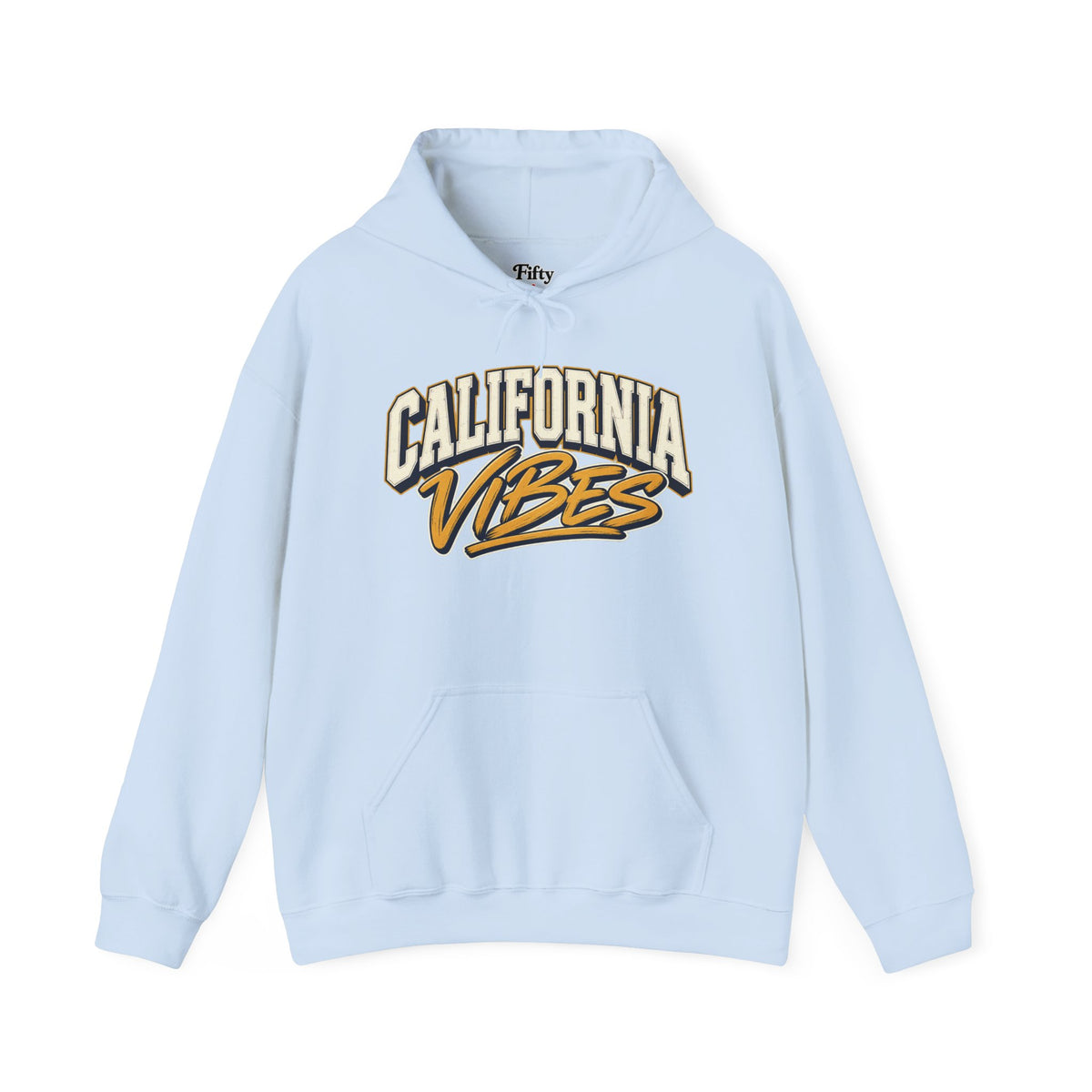 California Vibes Unisex Hoodie State Name Graphic