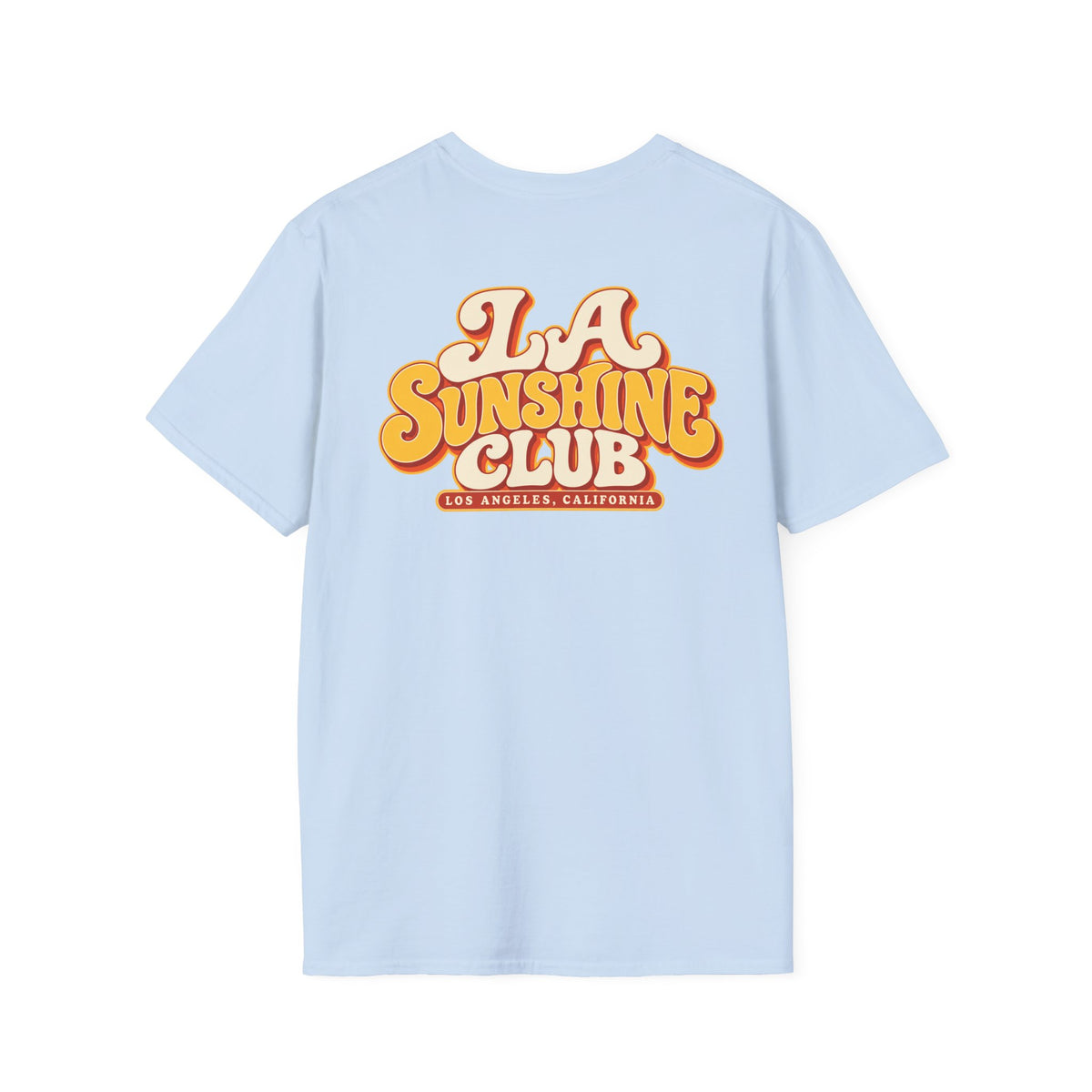 LA Sunshine Club Los Angeles Unisex Softstyle Graphic Tee