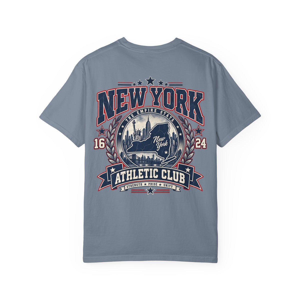 New York Athletic Club Unisex Comfort Color 1717 Streetwear Graphic Tee