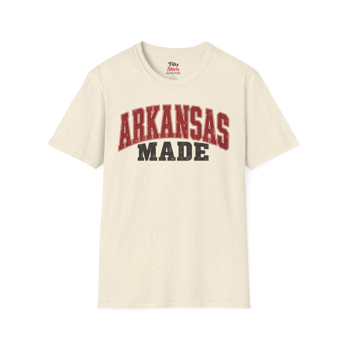Arkansas Made Unisex Softstyle T Shirt State Name Graphic Tee