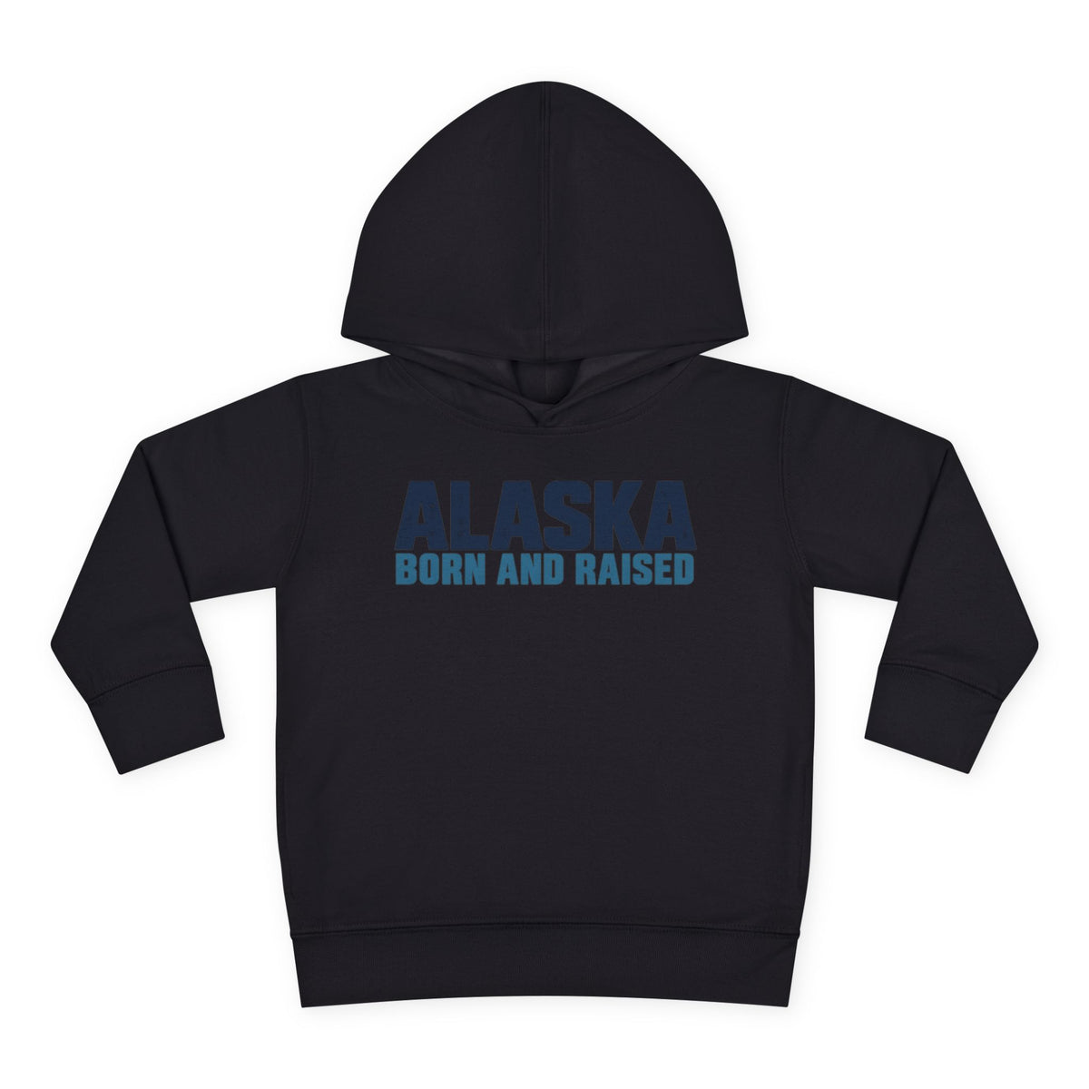 Alaska Born and Raised Modern Streetwear Unisex Toddler Pullover Fleece Hoodie