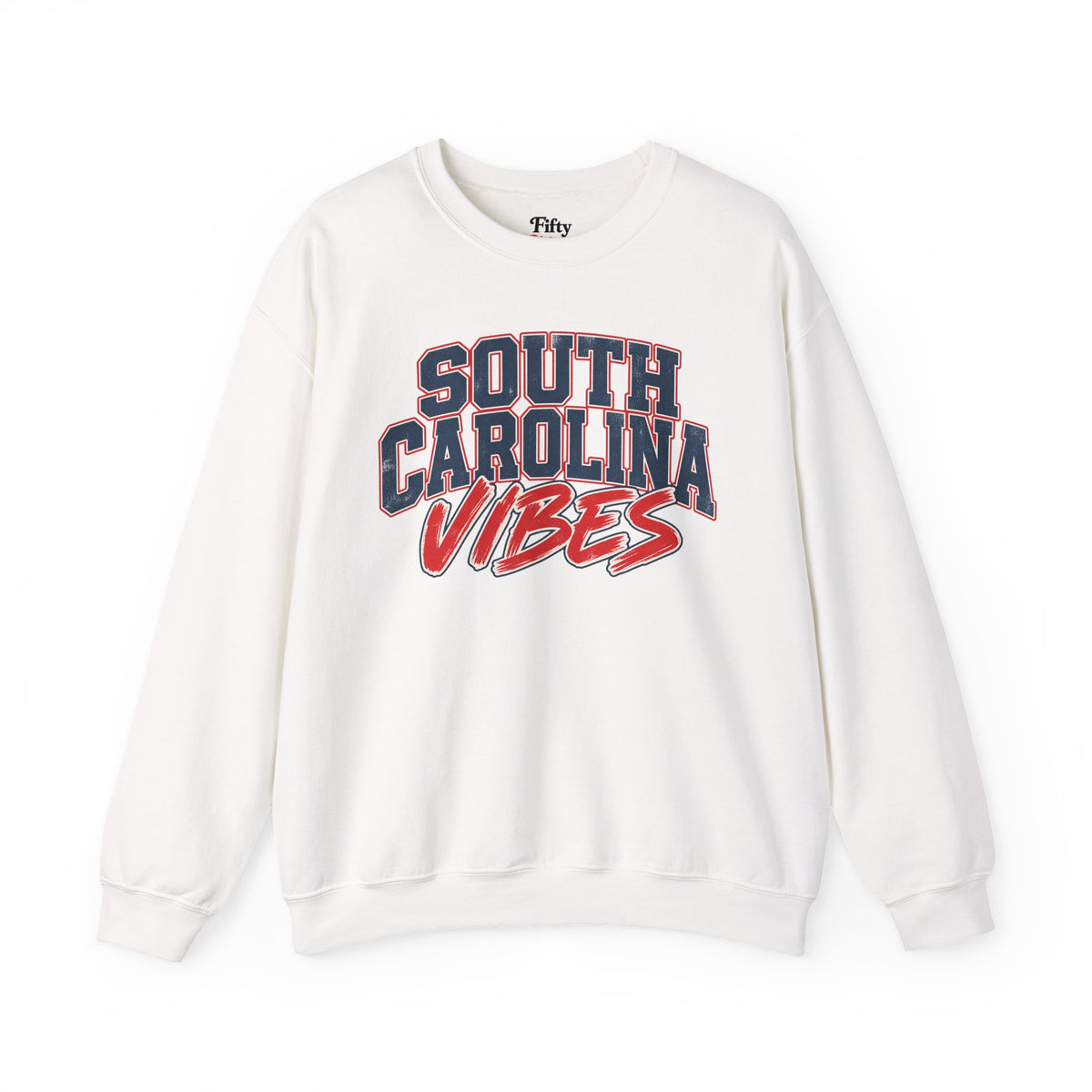 South Carolina Vibes Unisex Crewneck Sweatshirt State Name Graphic