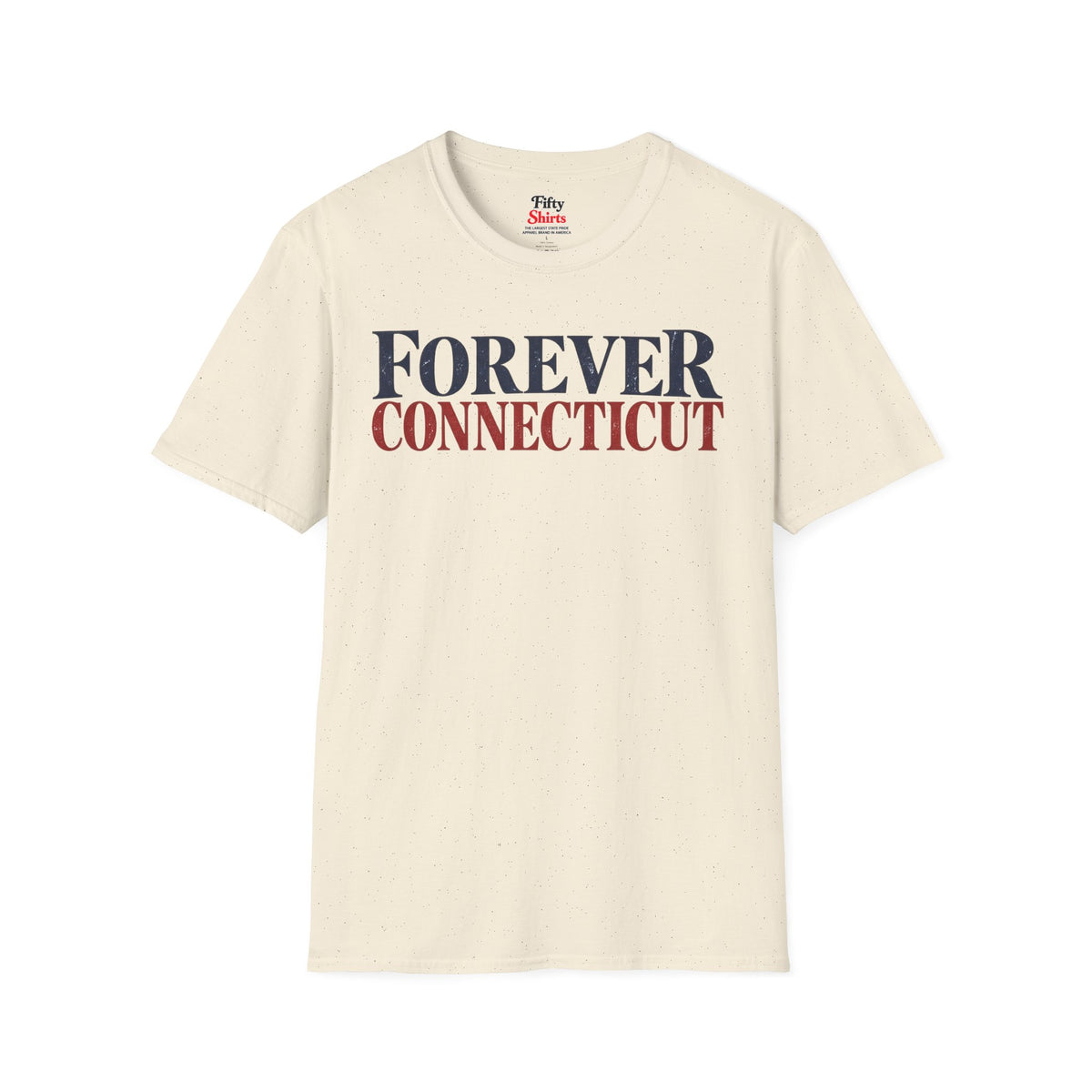 Forever Connecticut Unisex Softstyle T Shirt State Name Graphic Tee