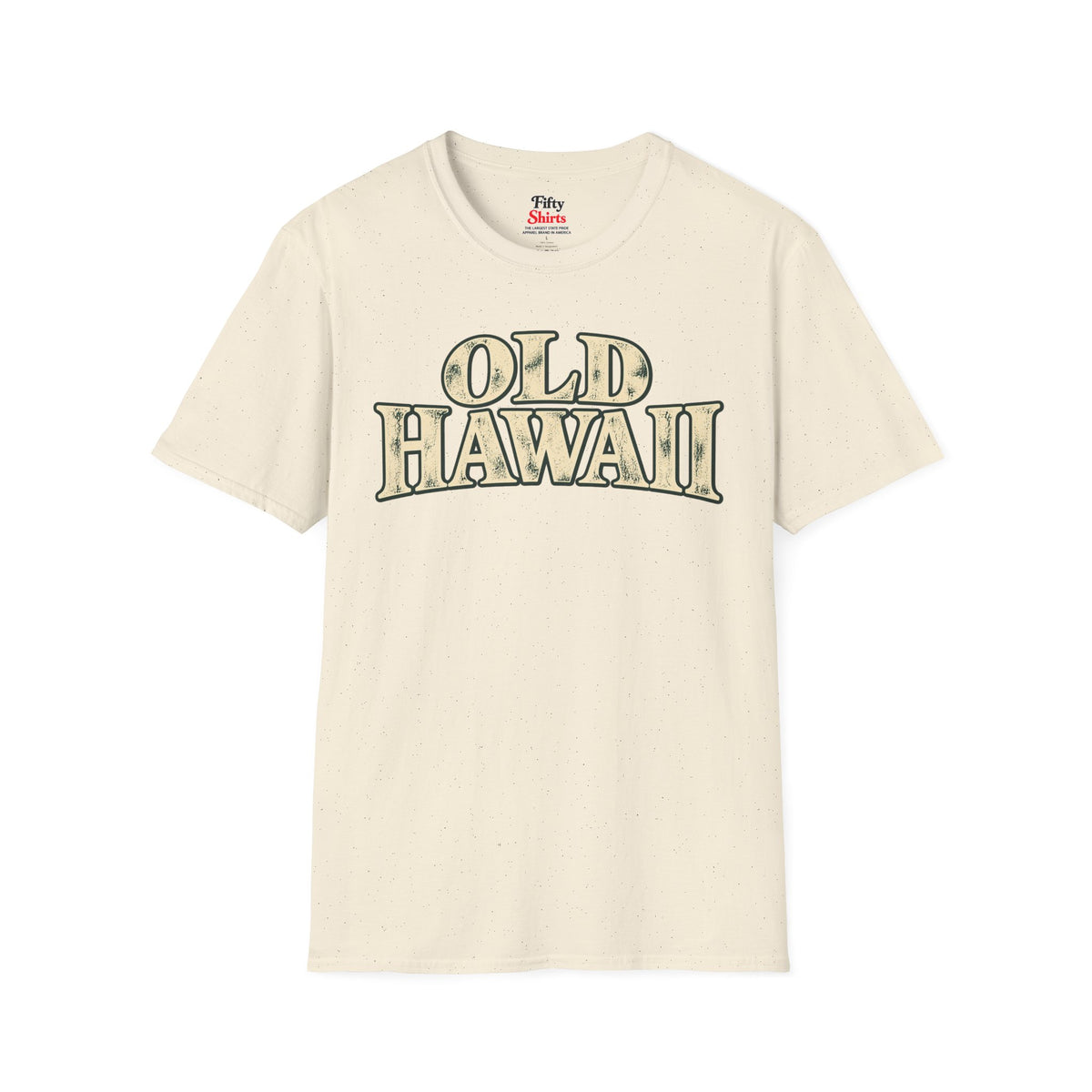 Old Hawaii Unisex Softstyle T Shirt State Name Graphic Tee