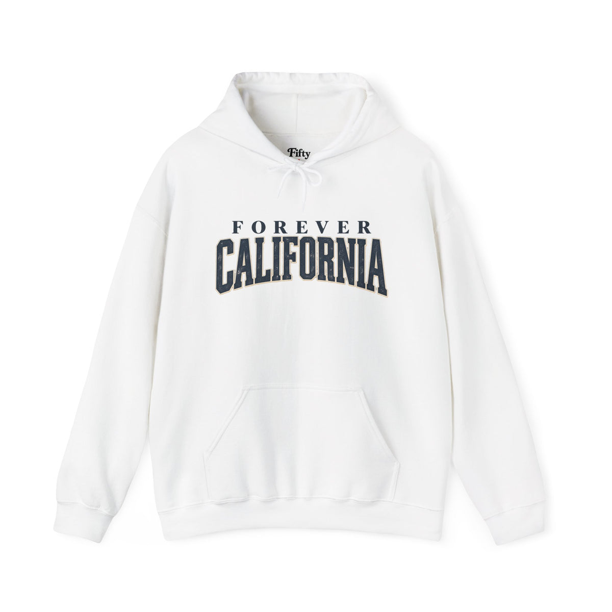 Forever California Unisex Hoodie State Name Graphic