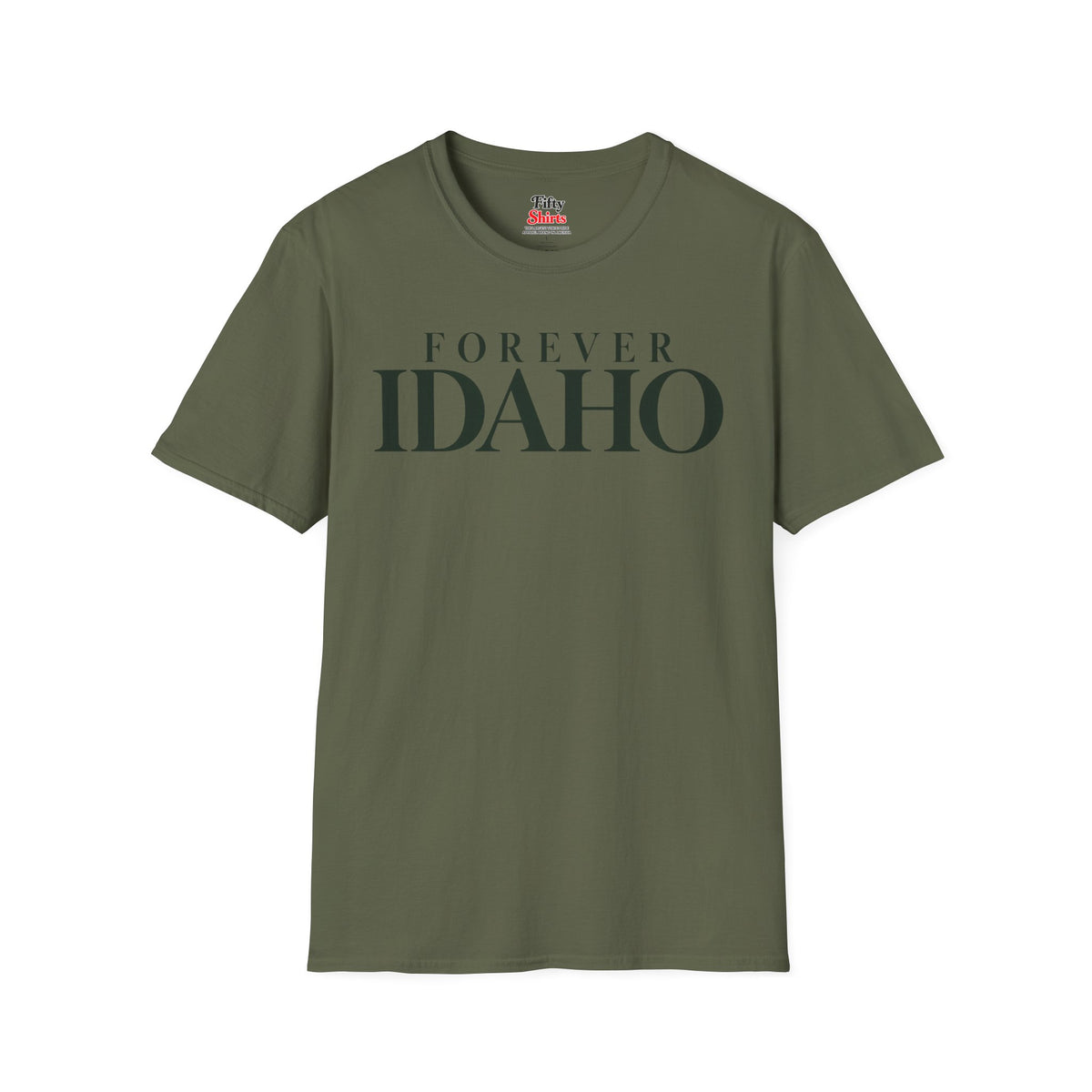 Forever Idaho Unisex Softstyle T Shirt State Name Graphic Tee