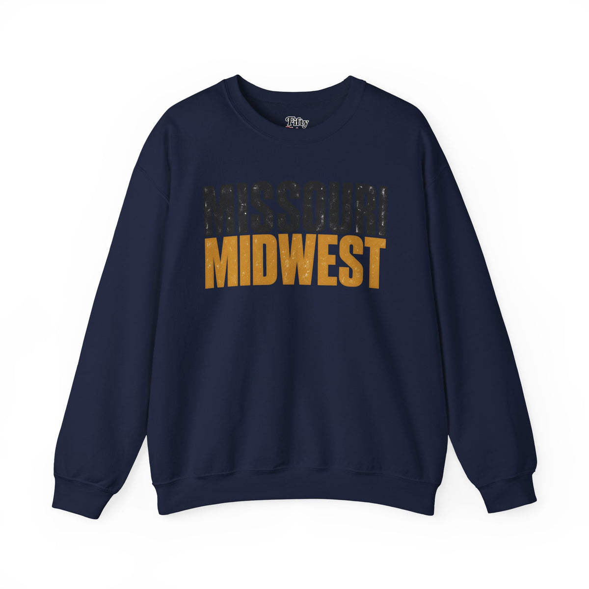 Missouri Midwest Unisex Crewneck Sweatshirt State Name Graphic